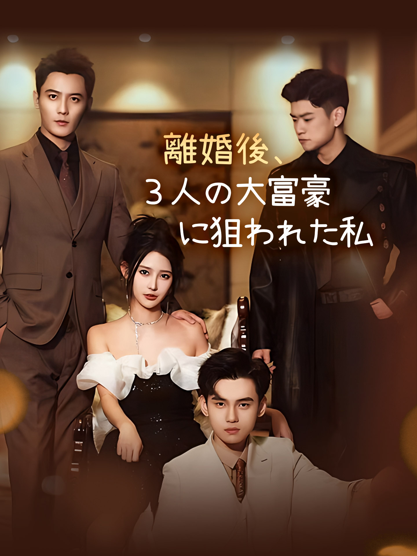 離婚後、３人の大富豪に狙われた私