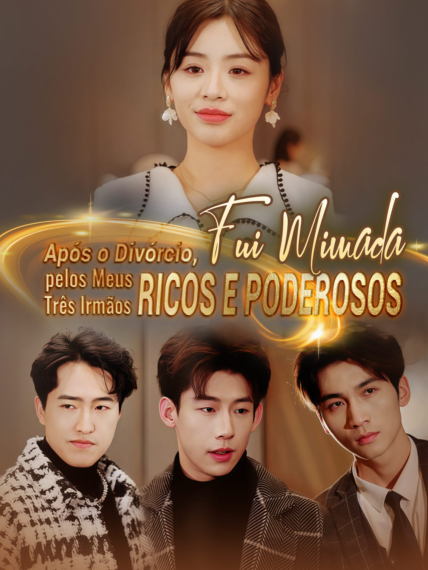 Após o Divórcio, Fui Mimada pelos Meus Três Irmãos Ricos e Poderosos