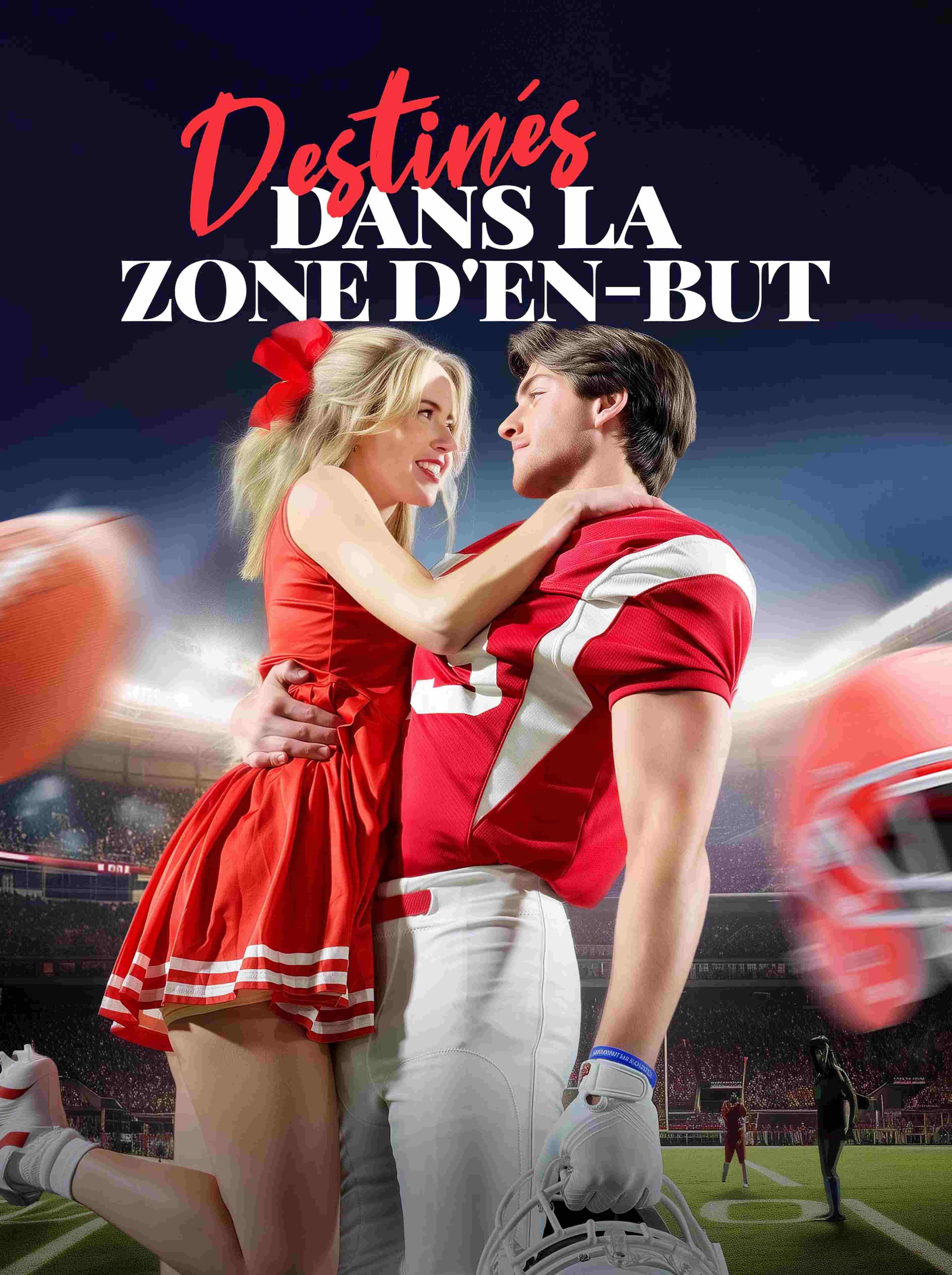 Destinés dans la zone d'en-but