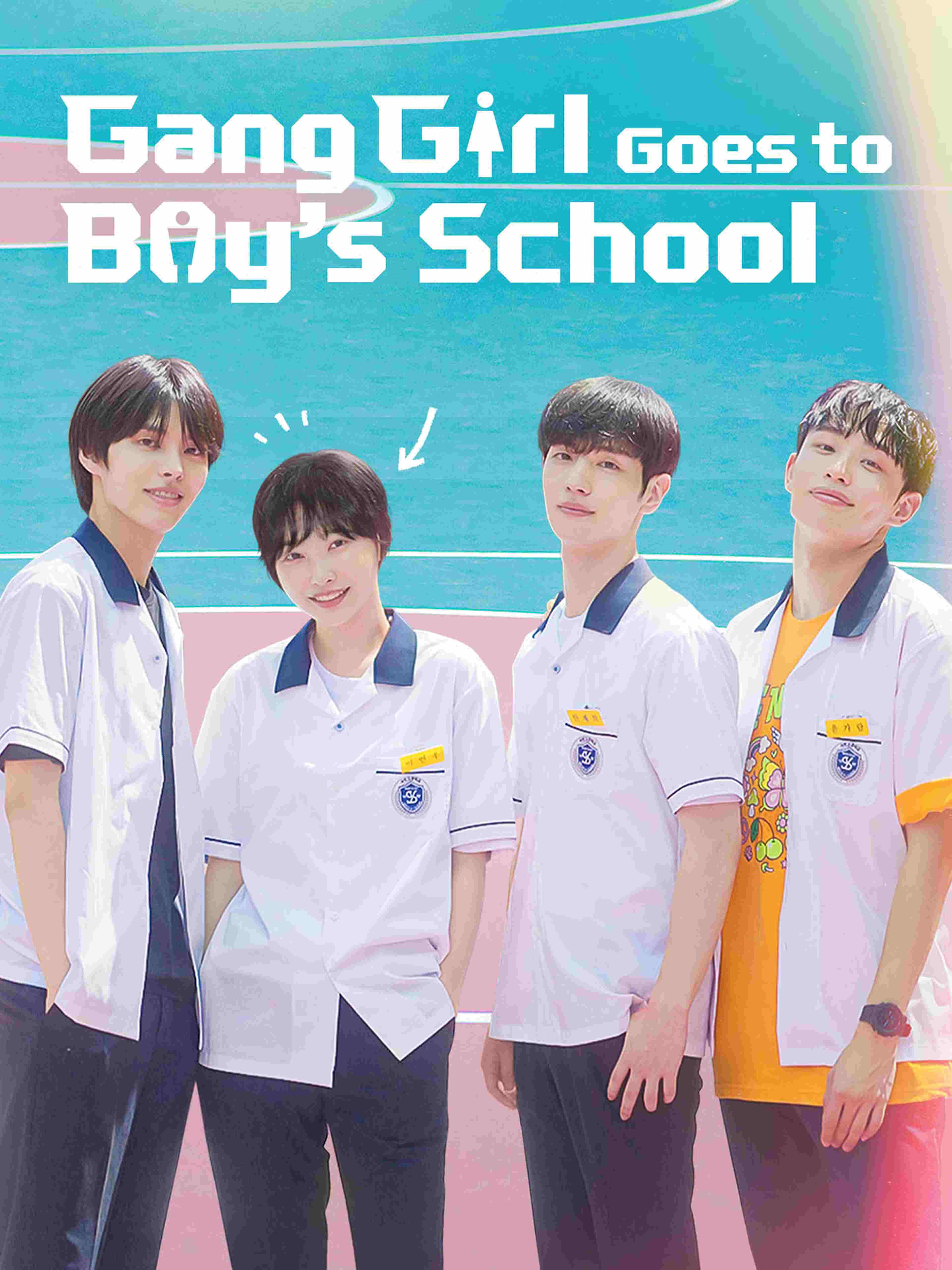 Gang Girl Goes To Boy High School