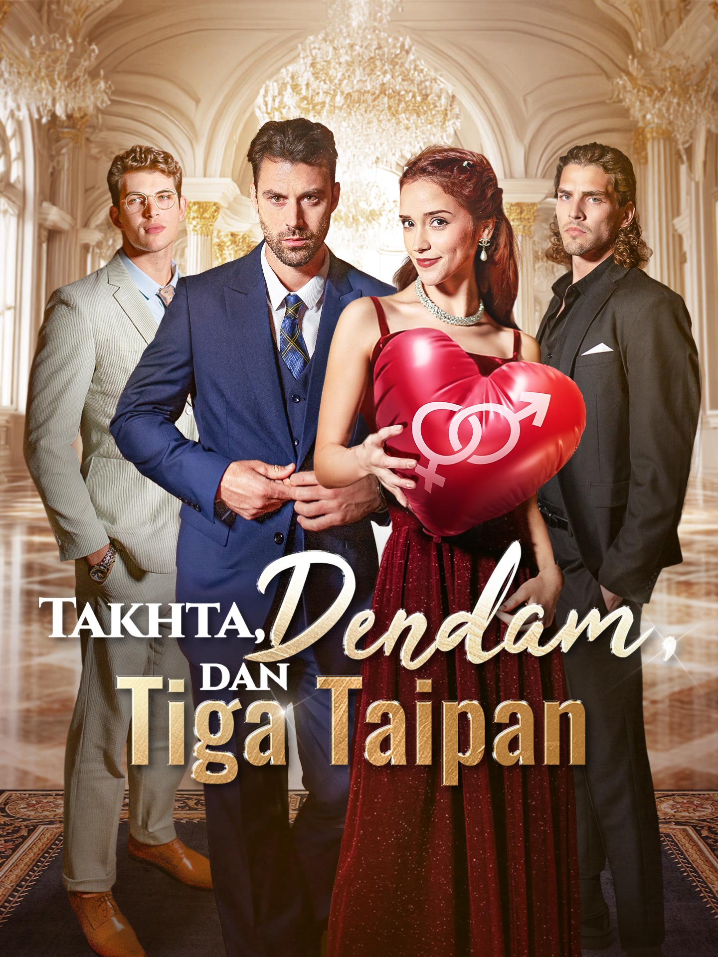 Poster Takhta, Dendam, dan Tiga Taipan