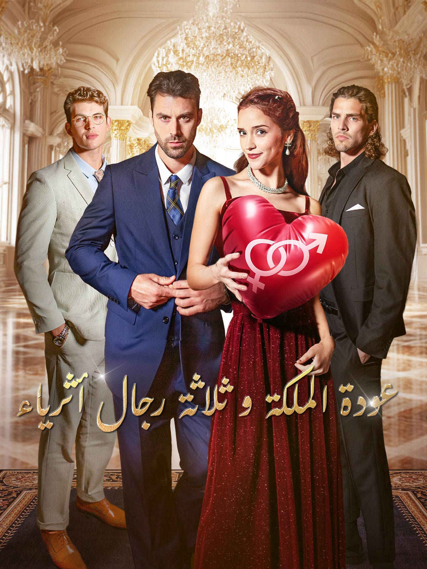 عودة الملكة و ثلاثة رجال أثرياء