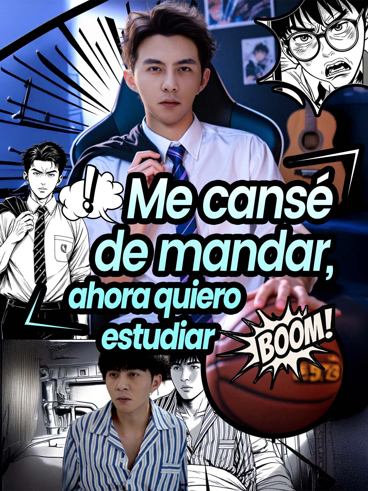 Me cansé de mandar, ahora quiero estudiar