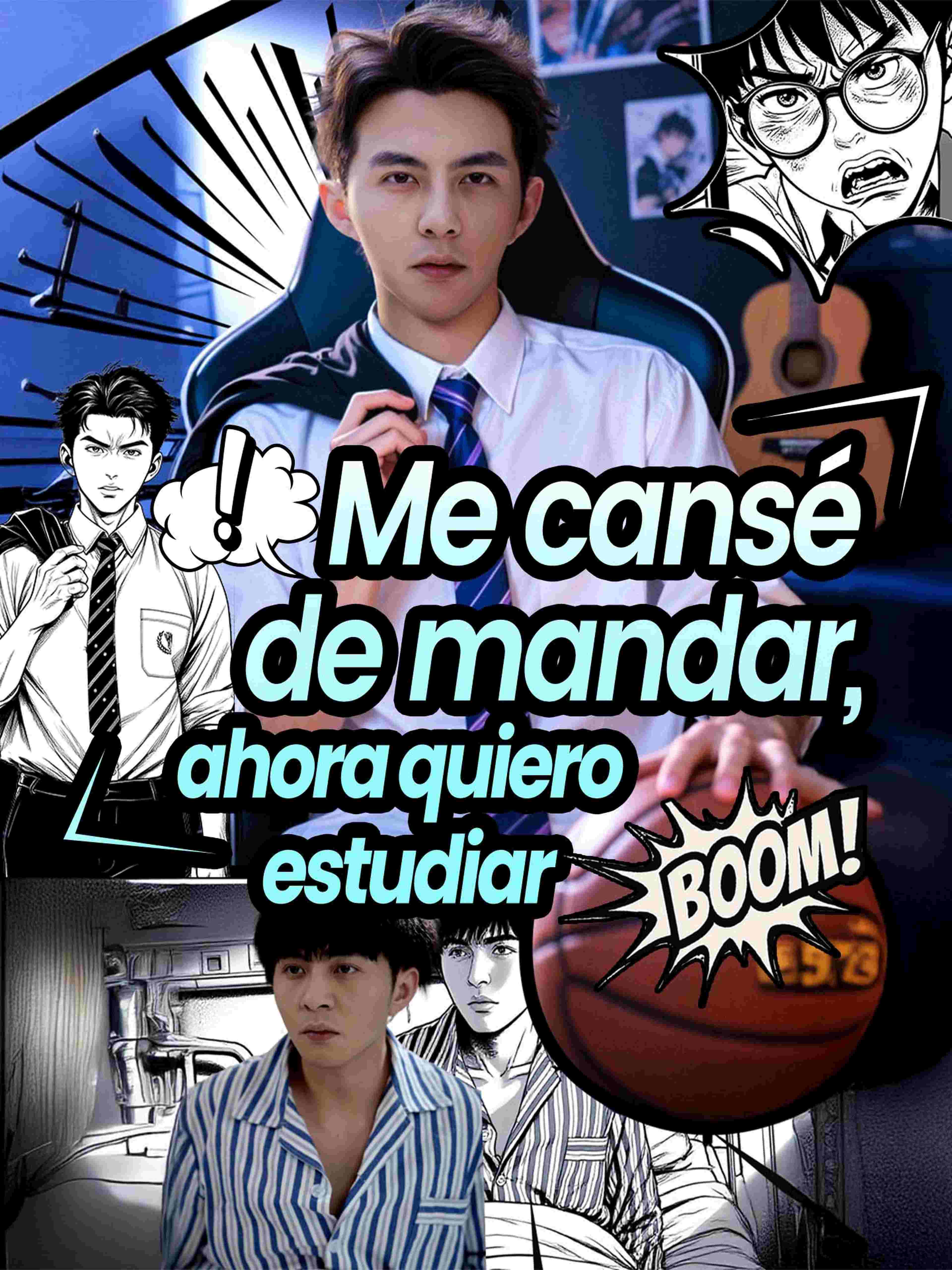 Me cansé de mandar, ahora quiero estudiar