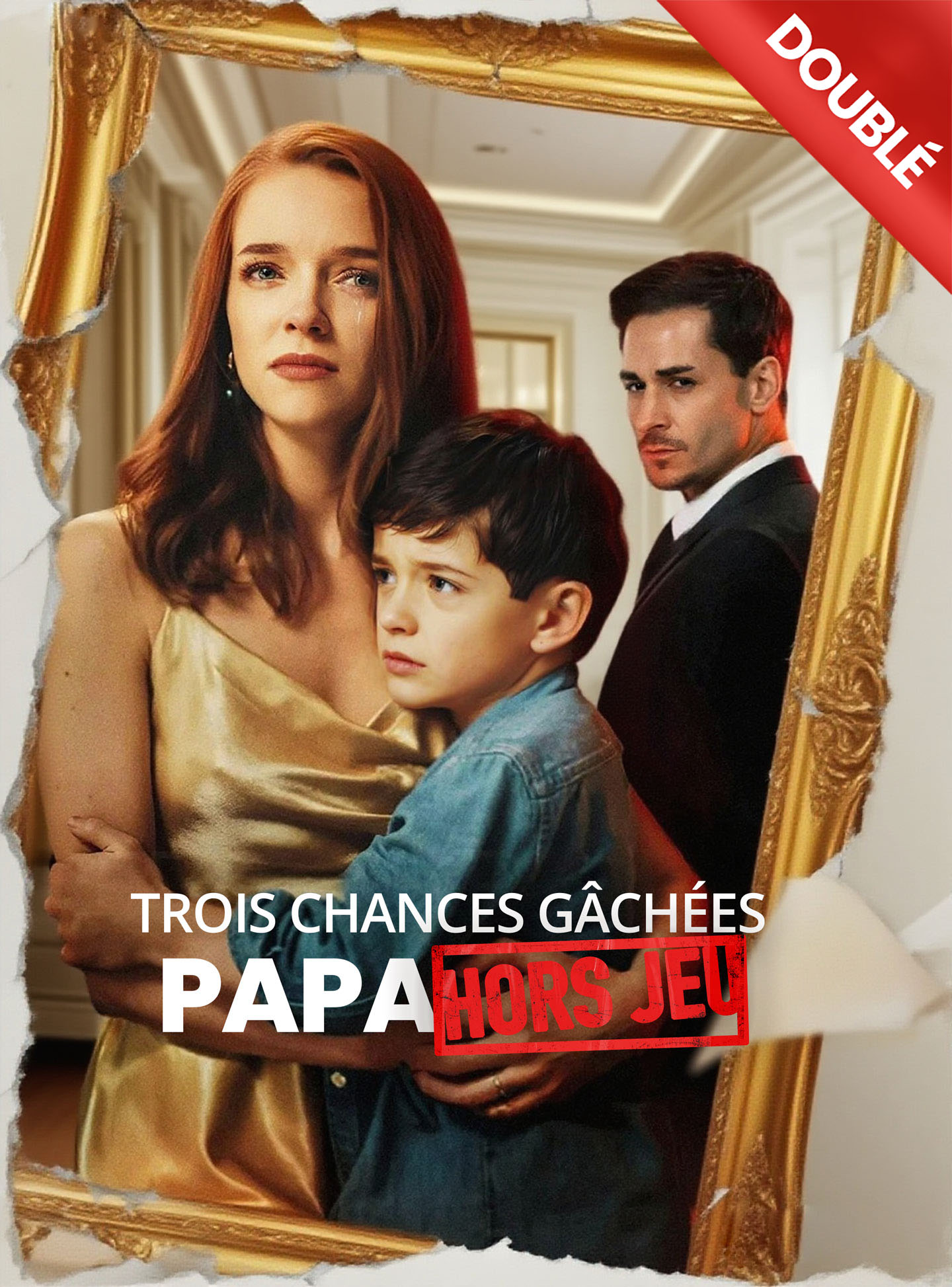 [Doublé] Trois chances gâchées, papa hors jeu