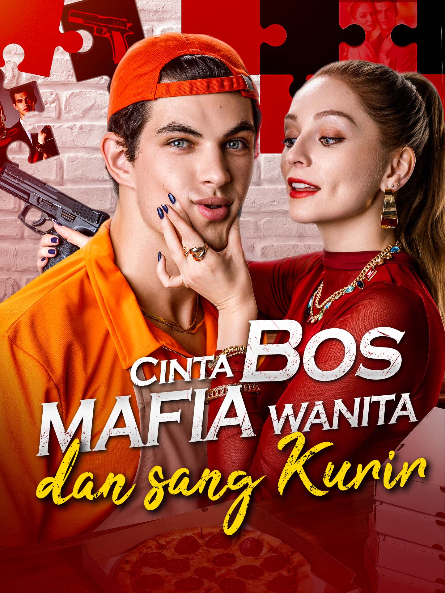 Poster Cinta Bos Mafia Wanita dan sang Kurir