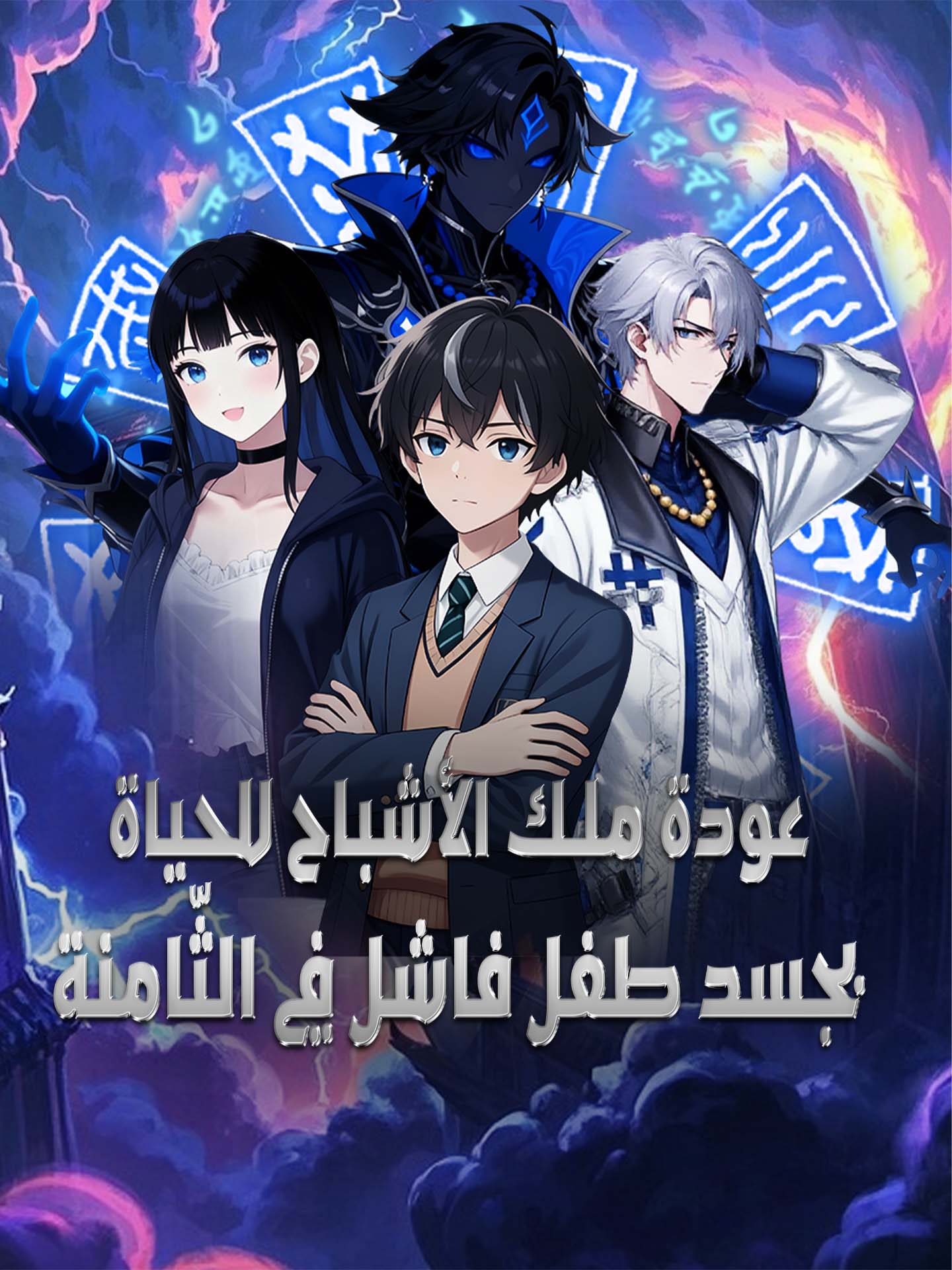 عودة ملك الأشباح للحياة بجسد طفل فاشل في الثّامنة