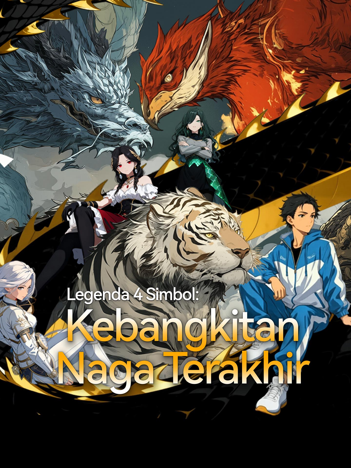 Poster Legenda 4 Simbol: Kebangkitan Naga Terakhir
