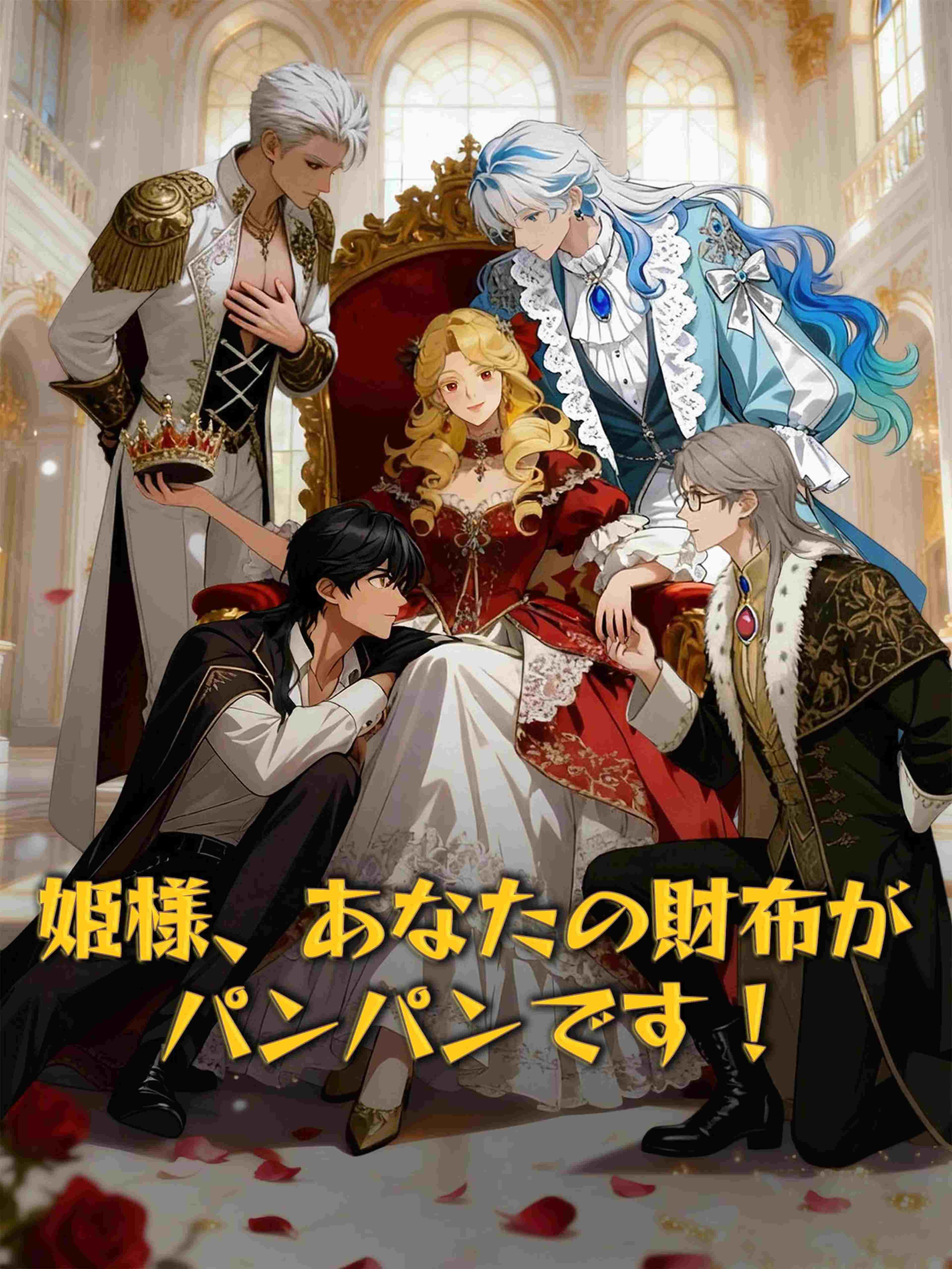 姫様、あなたの財布がパンパンです!