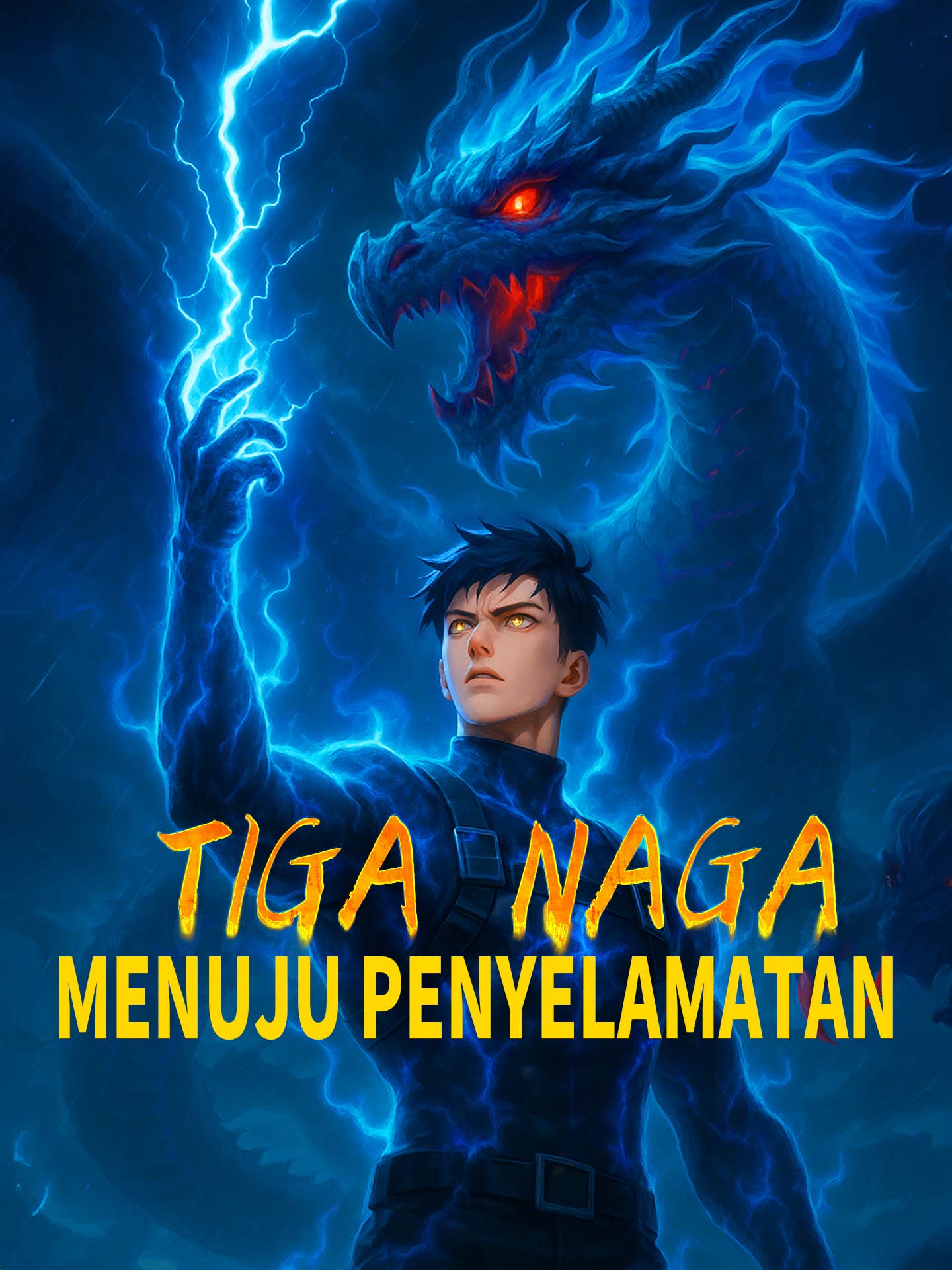 Poster Tiga Naga Menuju Penyelamatan
