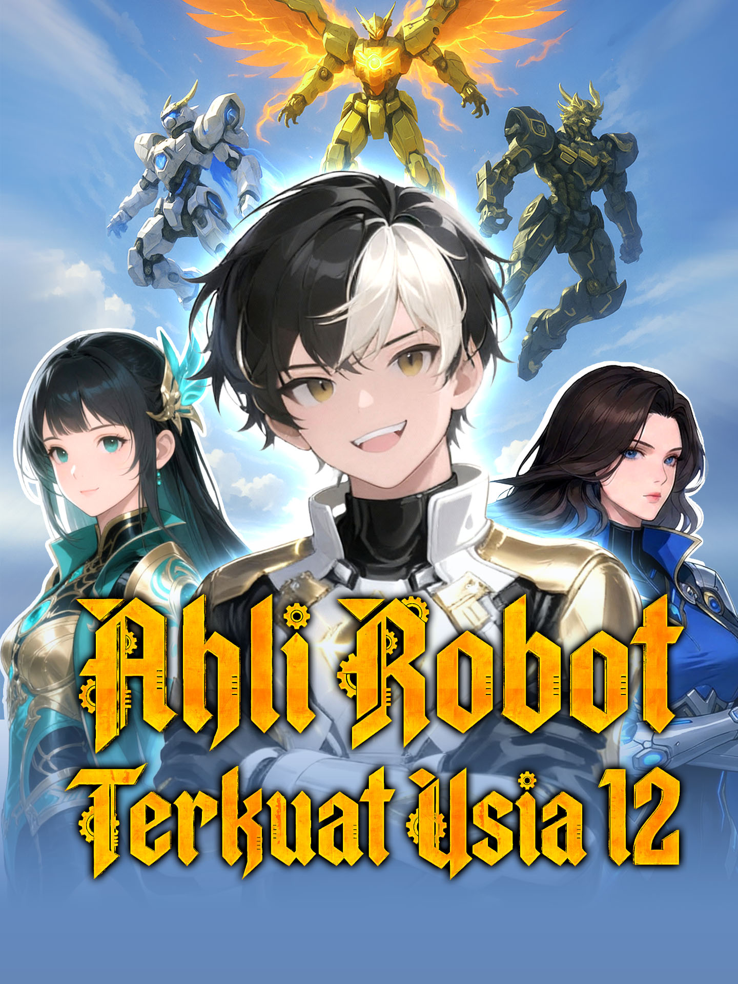 Poster Ahli Robot Terkuat Usia 12
