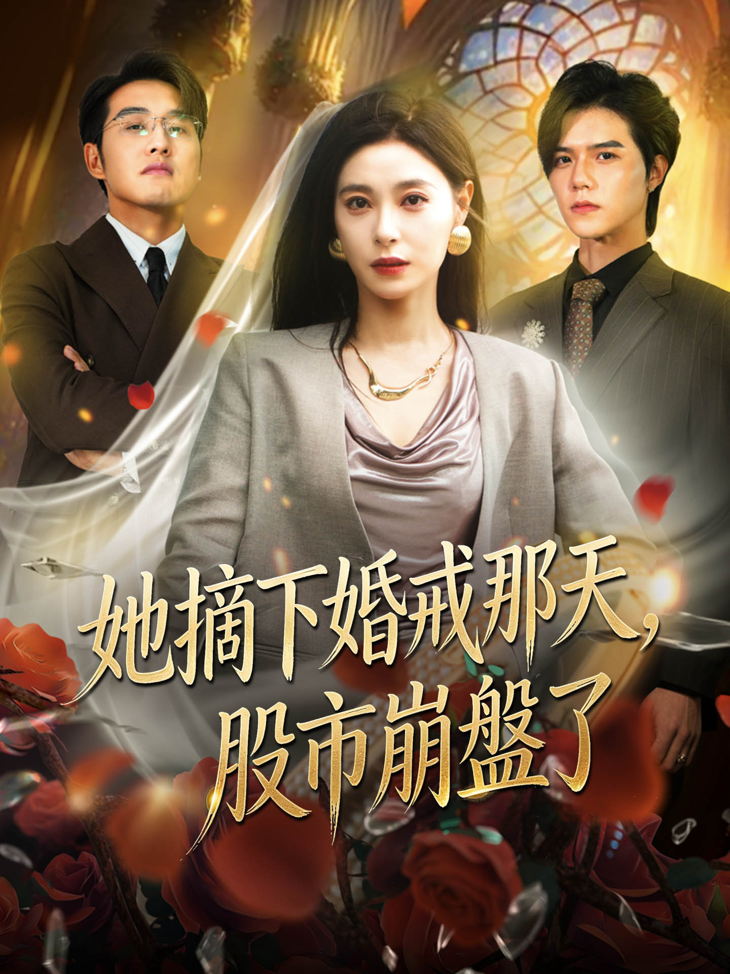 她摘下婚戒那天，股市崩盤了