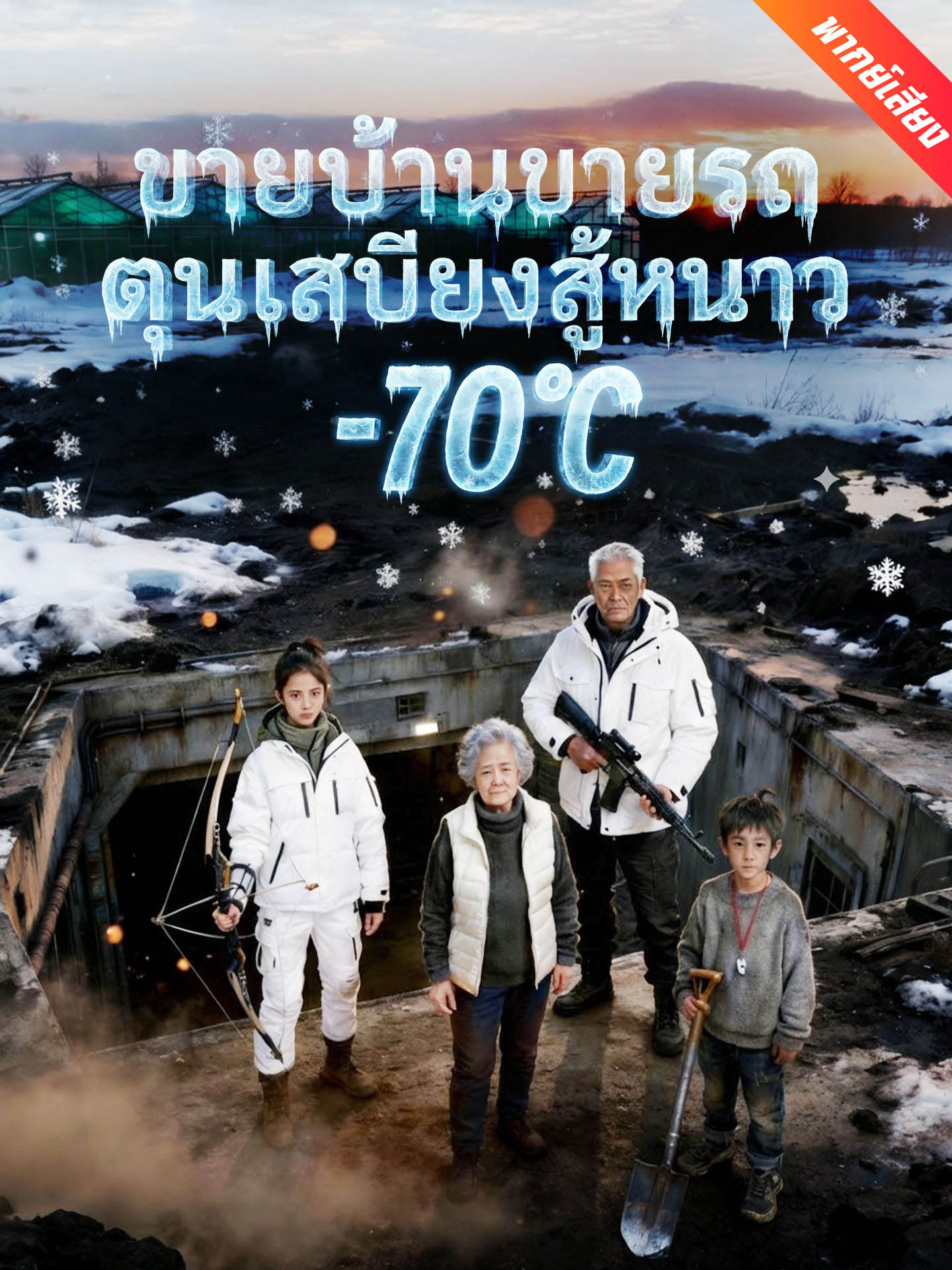 [พากย์เสียง] ขายบ้านขายรถ ตุนเสบียงสู้หนาว -70℃