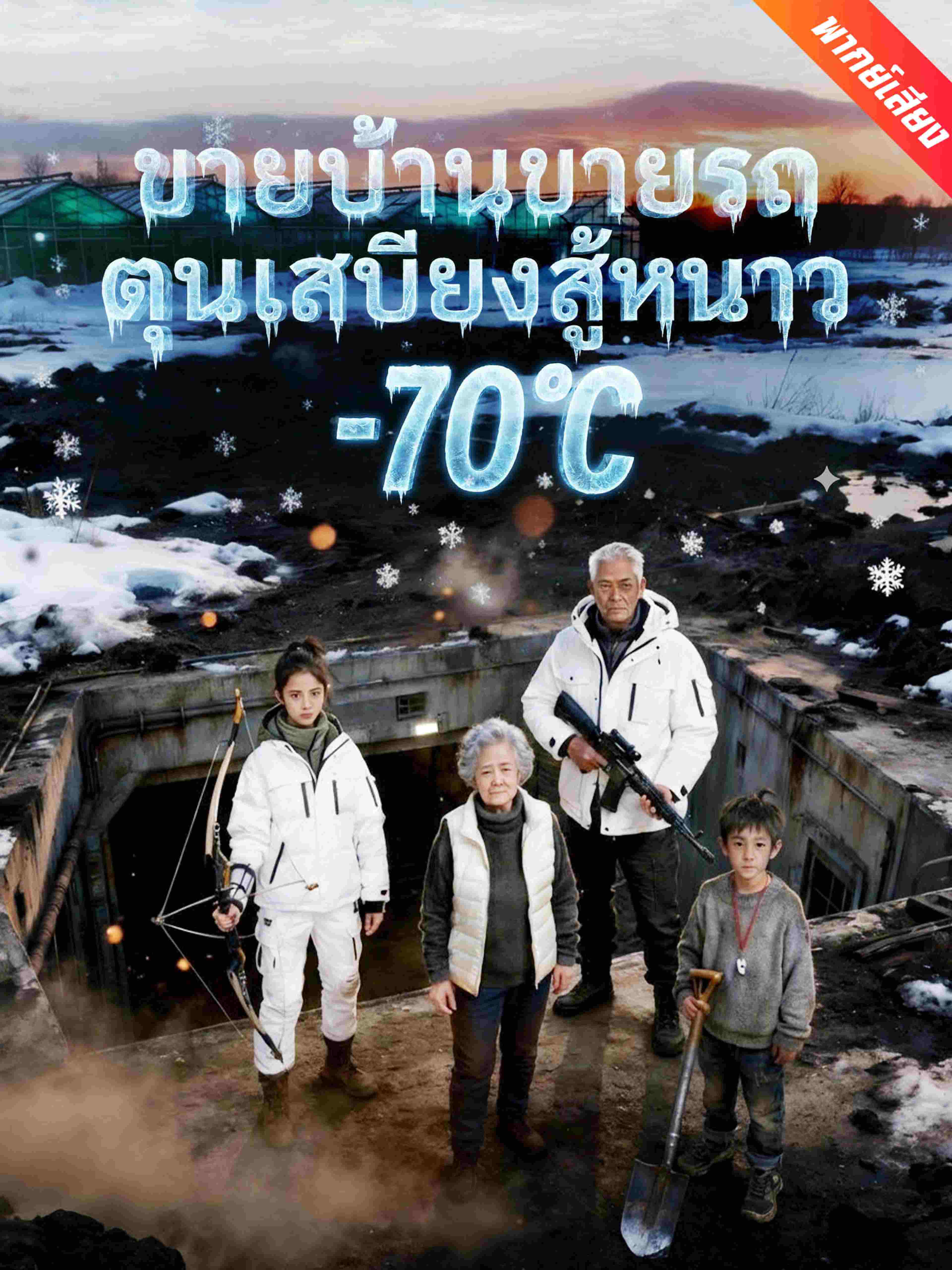 ขายบ้านขายรถ ตุนเสบียงสู้หนาว -70℃ (พากย์เสียง)