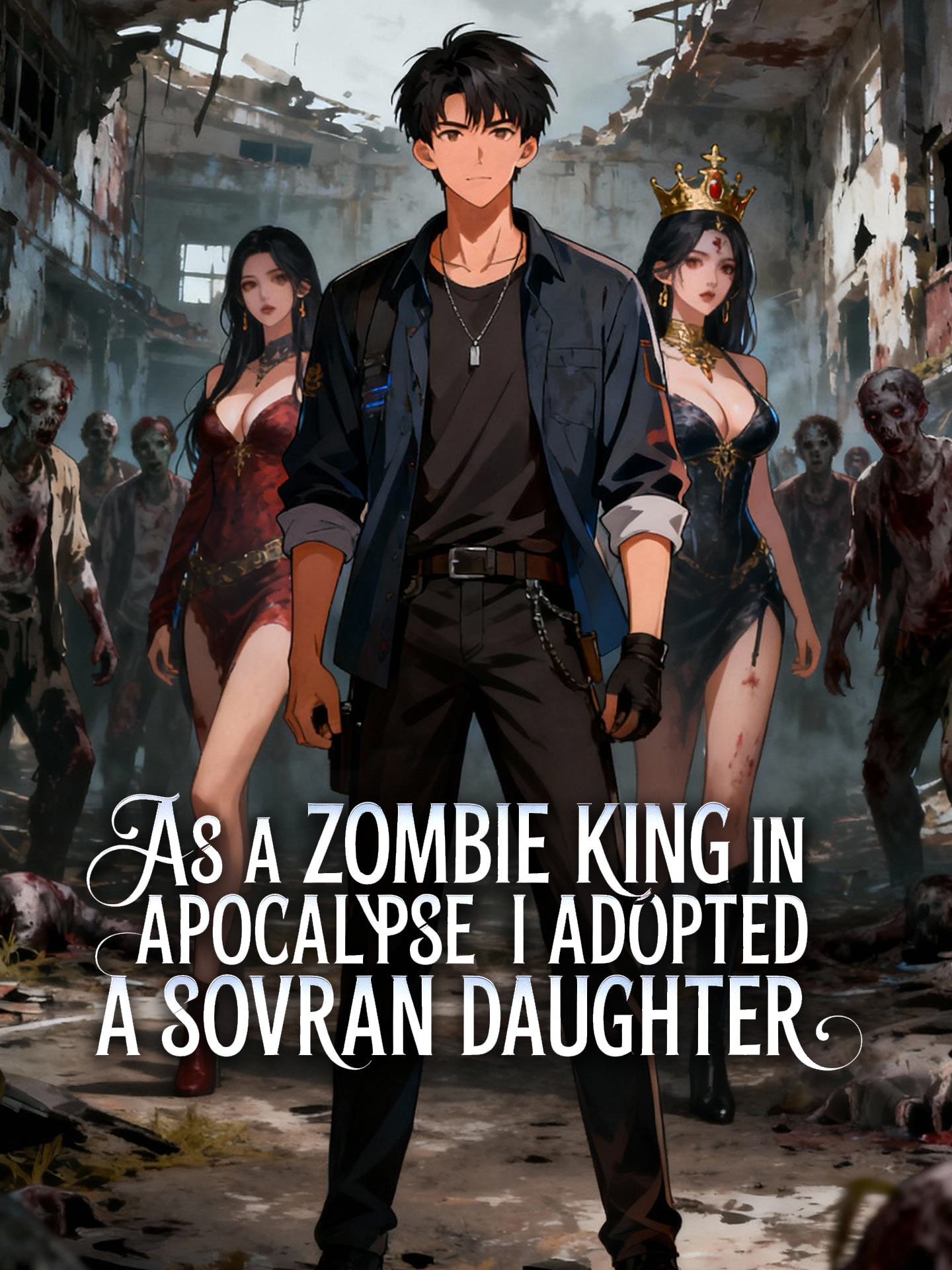 Poster As a Zombie King in Apocalypse, I Adopted a Sovran Daughter