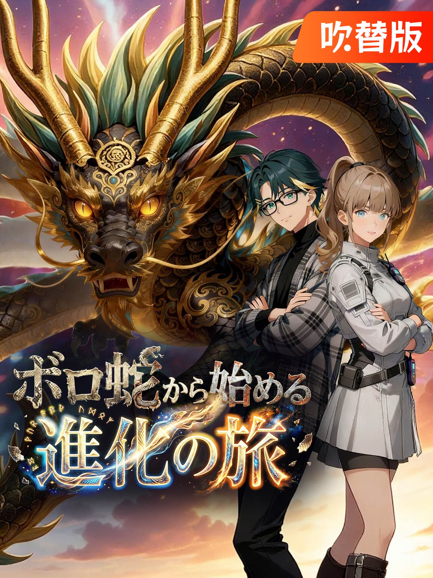 （吹替版）ボロ蛇から始める進化の旅