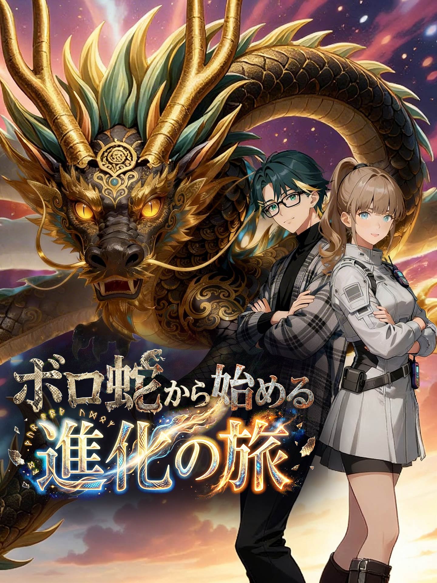 ボロ蛇から始める進化の旅