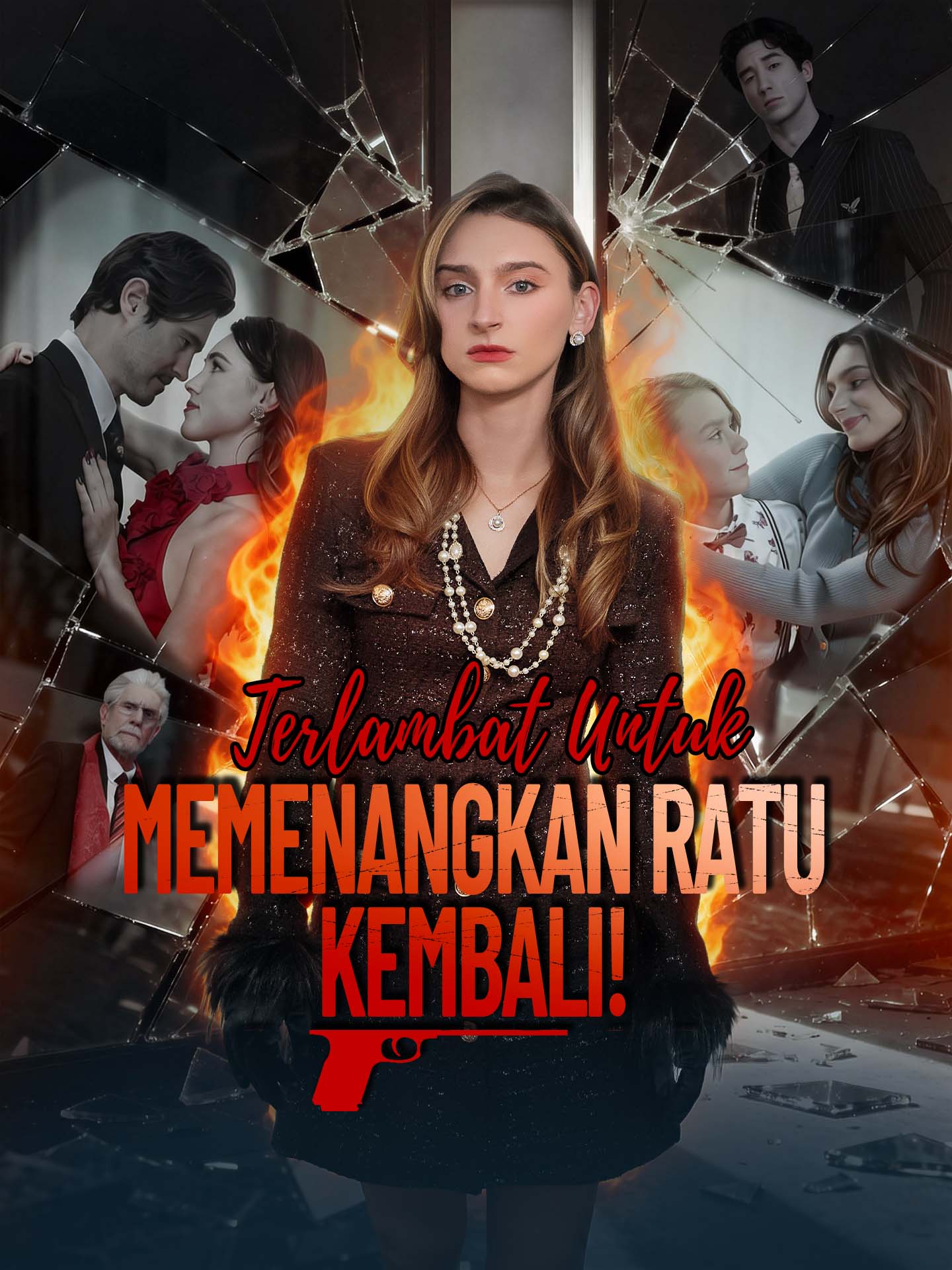 Poster Terlambat Untuk Memenangkan Ratu Kembali!