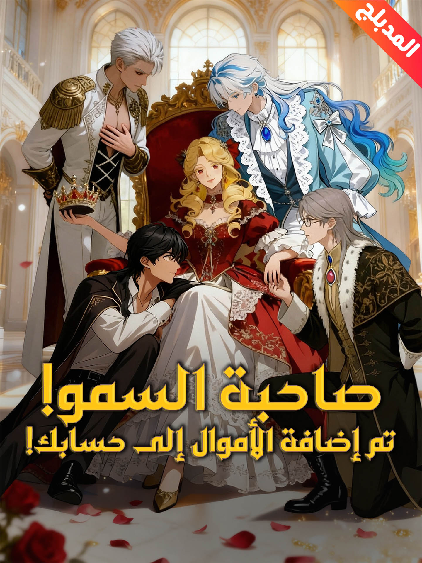 المدبلج-صاحبة السمو! تم إضافة الأموال إلى حسابك!