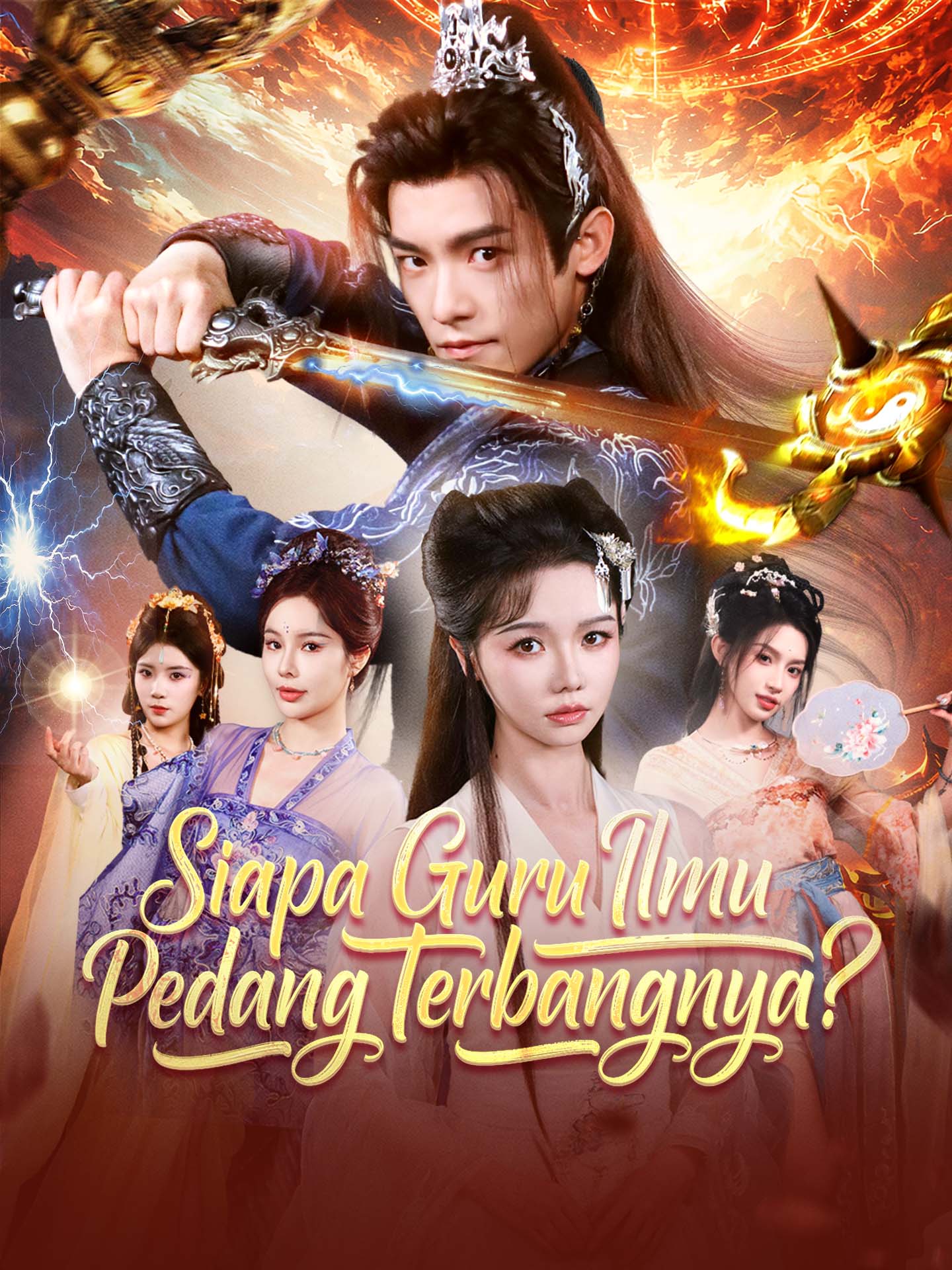 Poster Siapa Guru Ilmu Pedang Terbangnya?