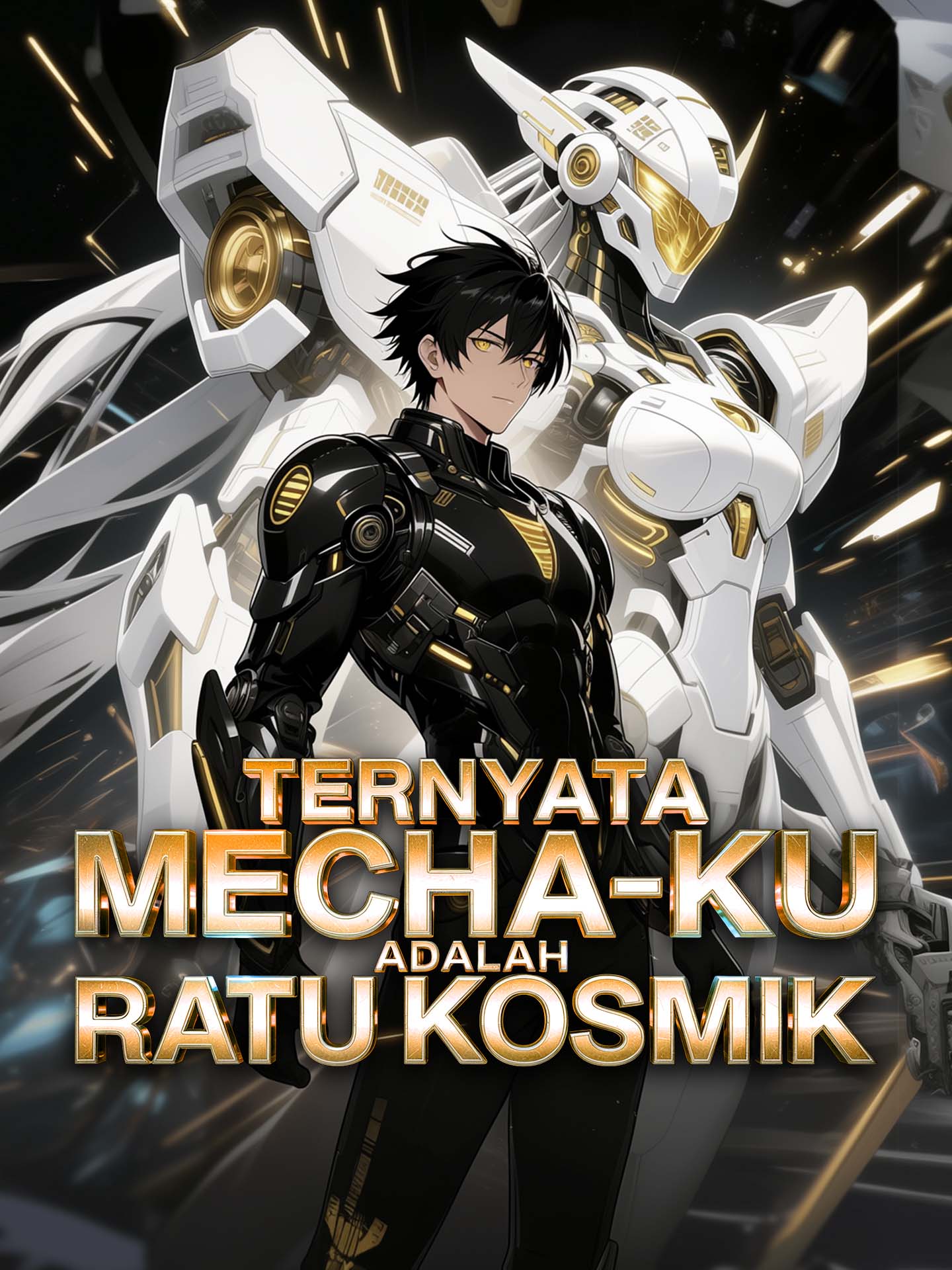 Poster Ternyata Mecha-ku Adalah Ratu Kosmik