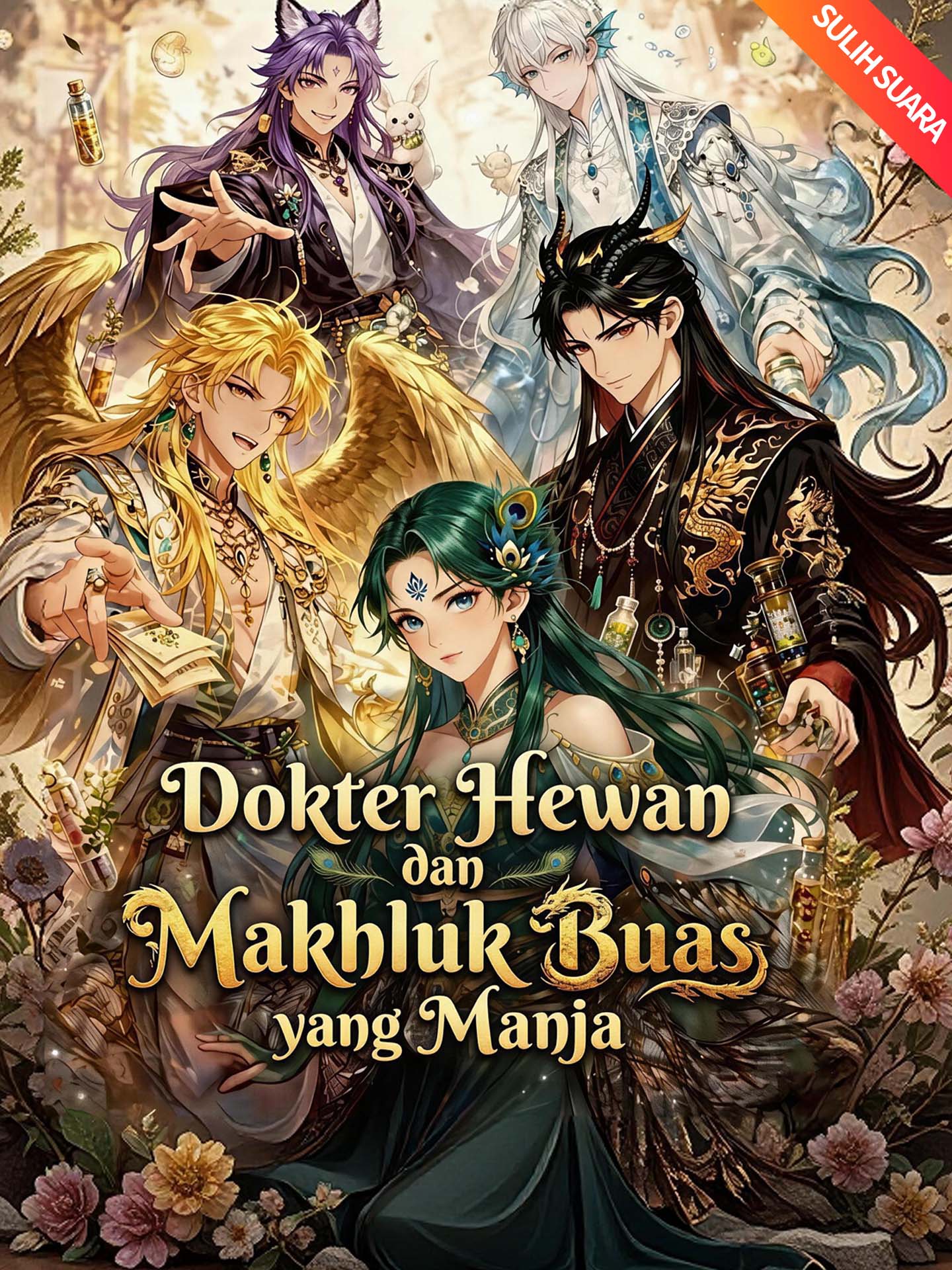 Poster [Sulih Suara]Dokter Hewan dan Makhluk Buas yang Manja