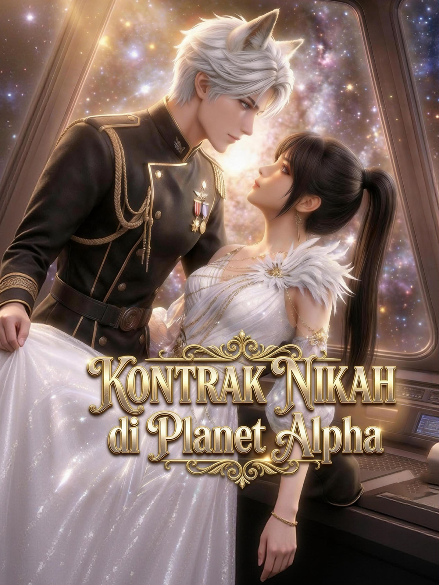 Poster Kontrak Nikah di Planet Alpha