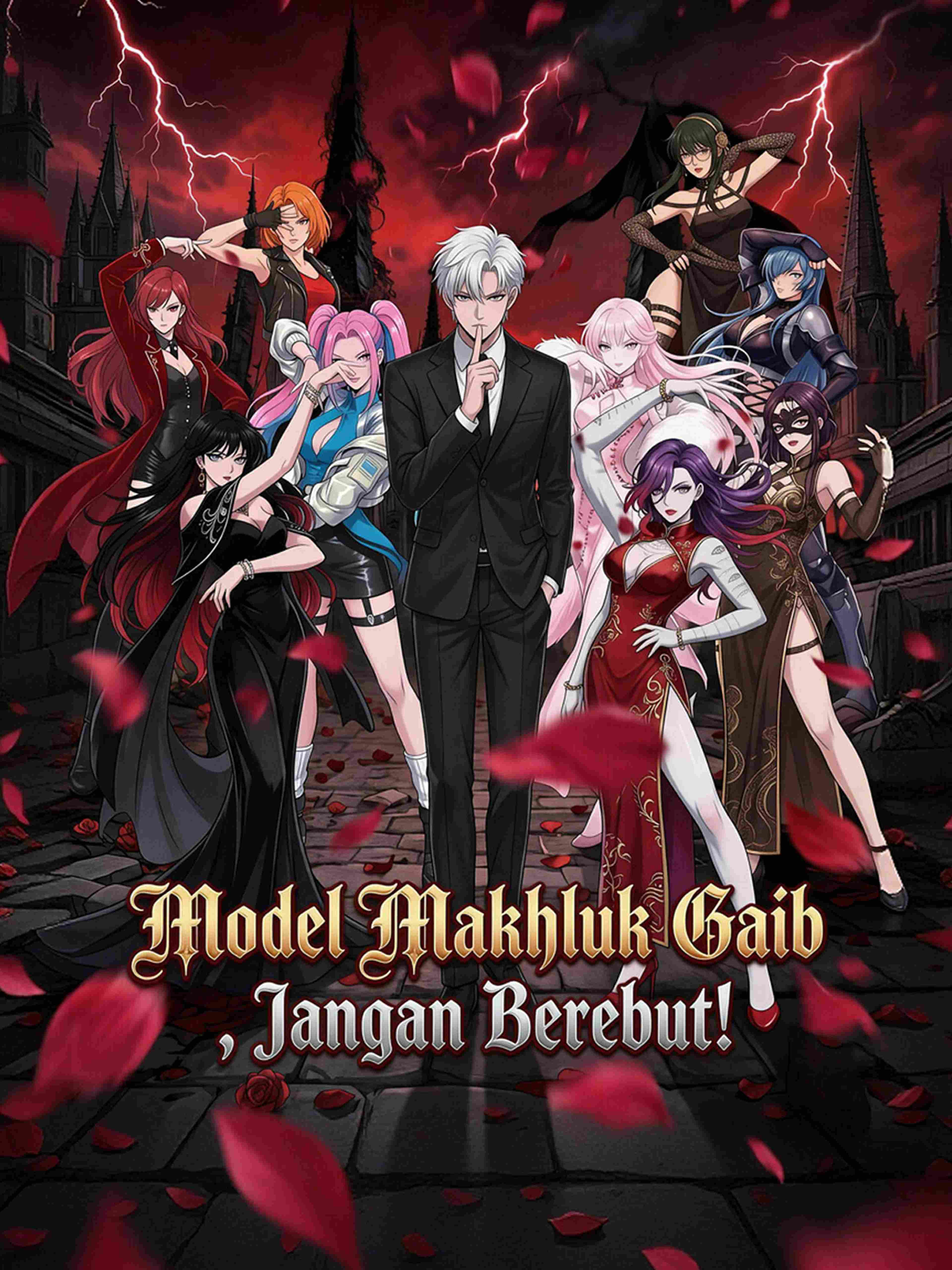 Model Makhluk Gaib, Jangan Berebut!