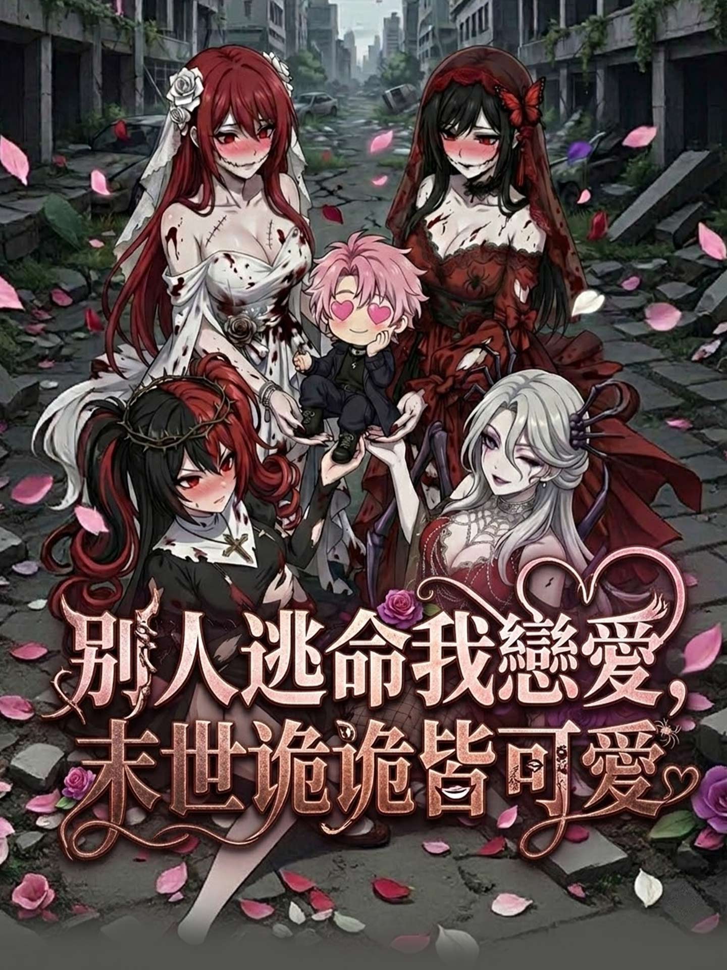 別人逃命我戀愛，末世詭詭皆可愛
