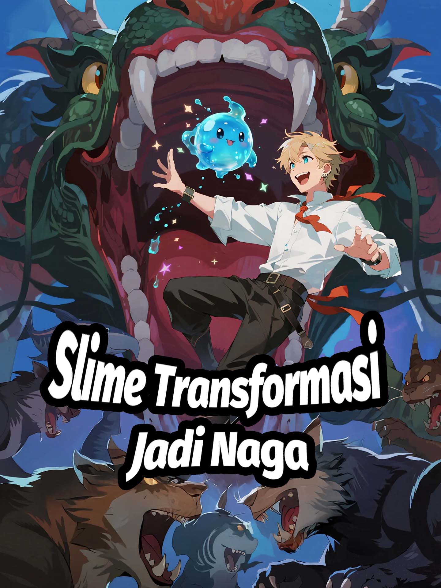 Poster Dunia Berubah! Slime Berubah Jadi Naga!
