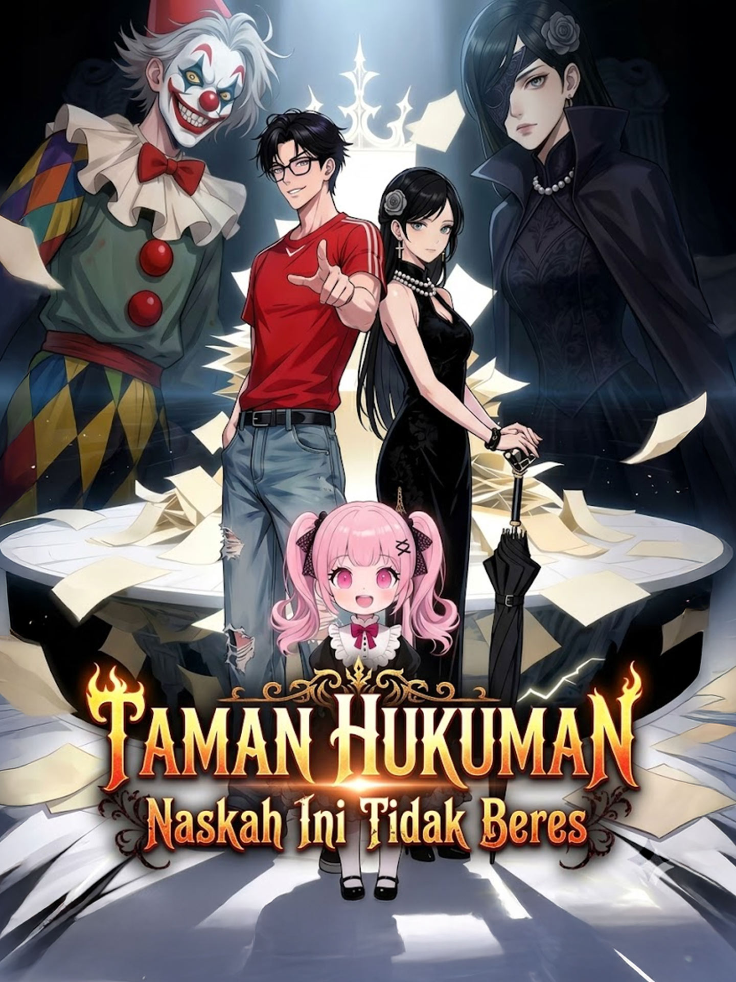 Poster Taman Hukuman: Naskah Ini Tidak Beres