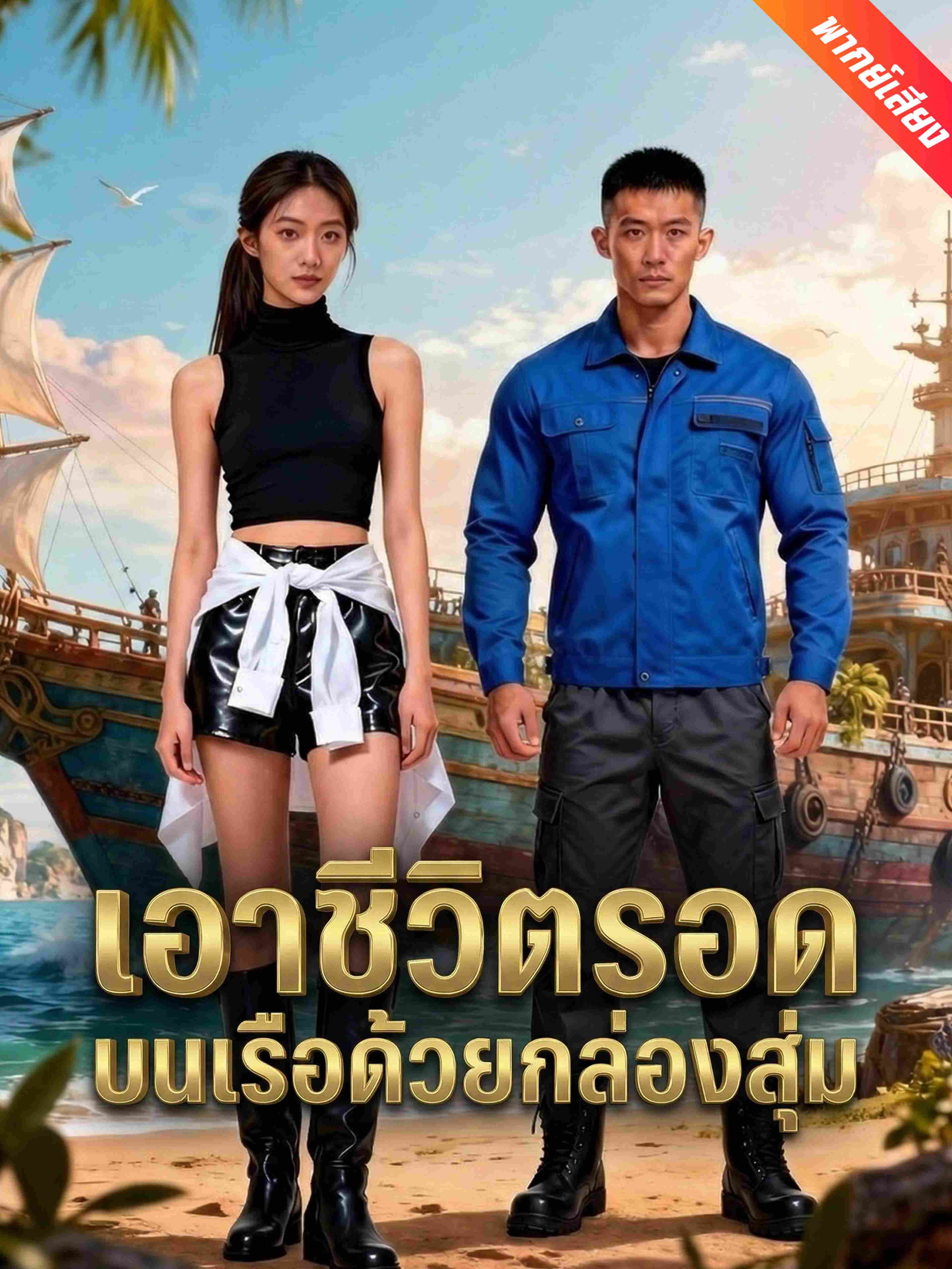 เอาชีวิตรอดบนเรือด้วยกล่องสุ่ม (พากย์เสียง)