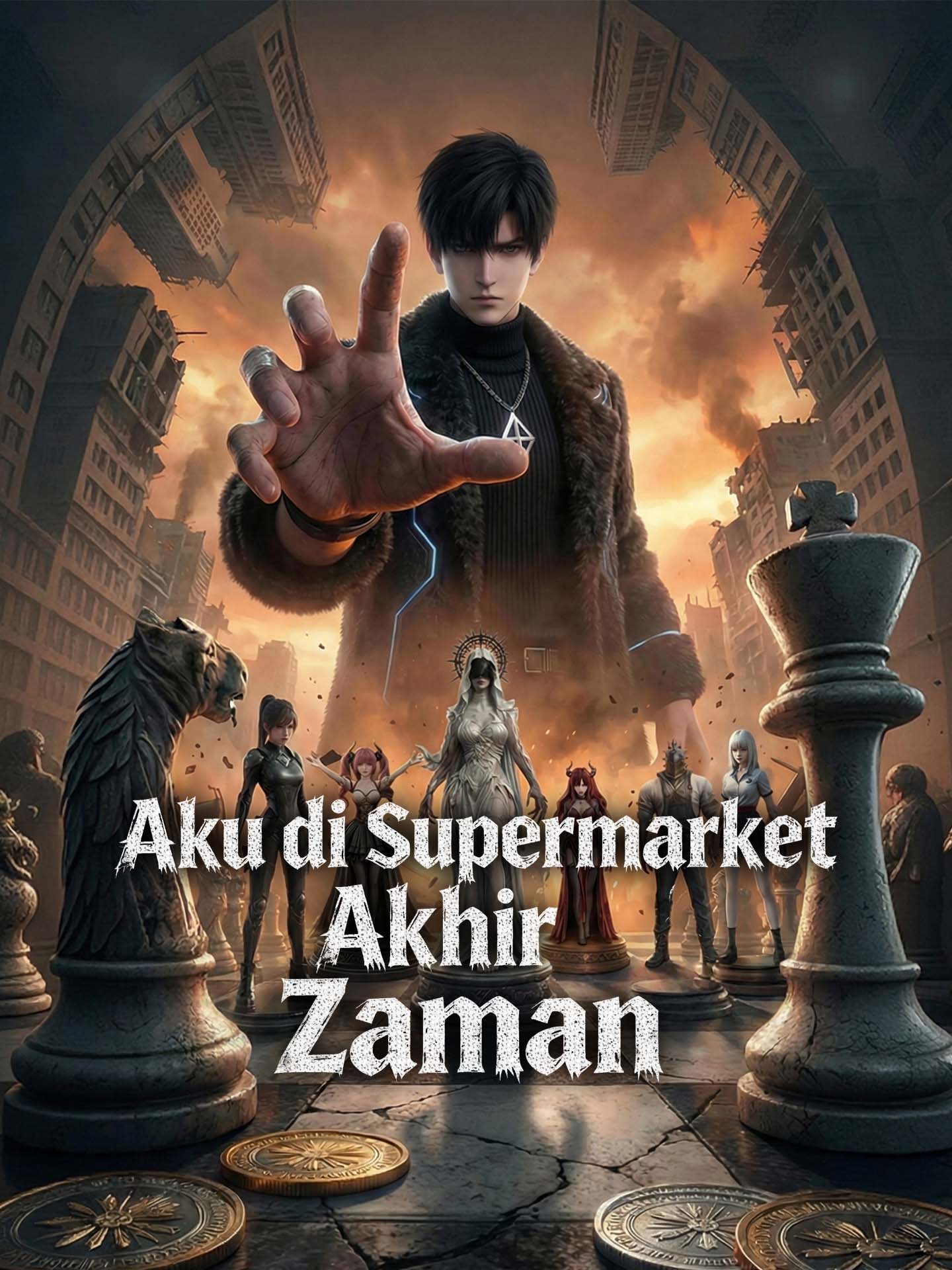 Poster Aku di Supermarket Akhir Zaman