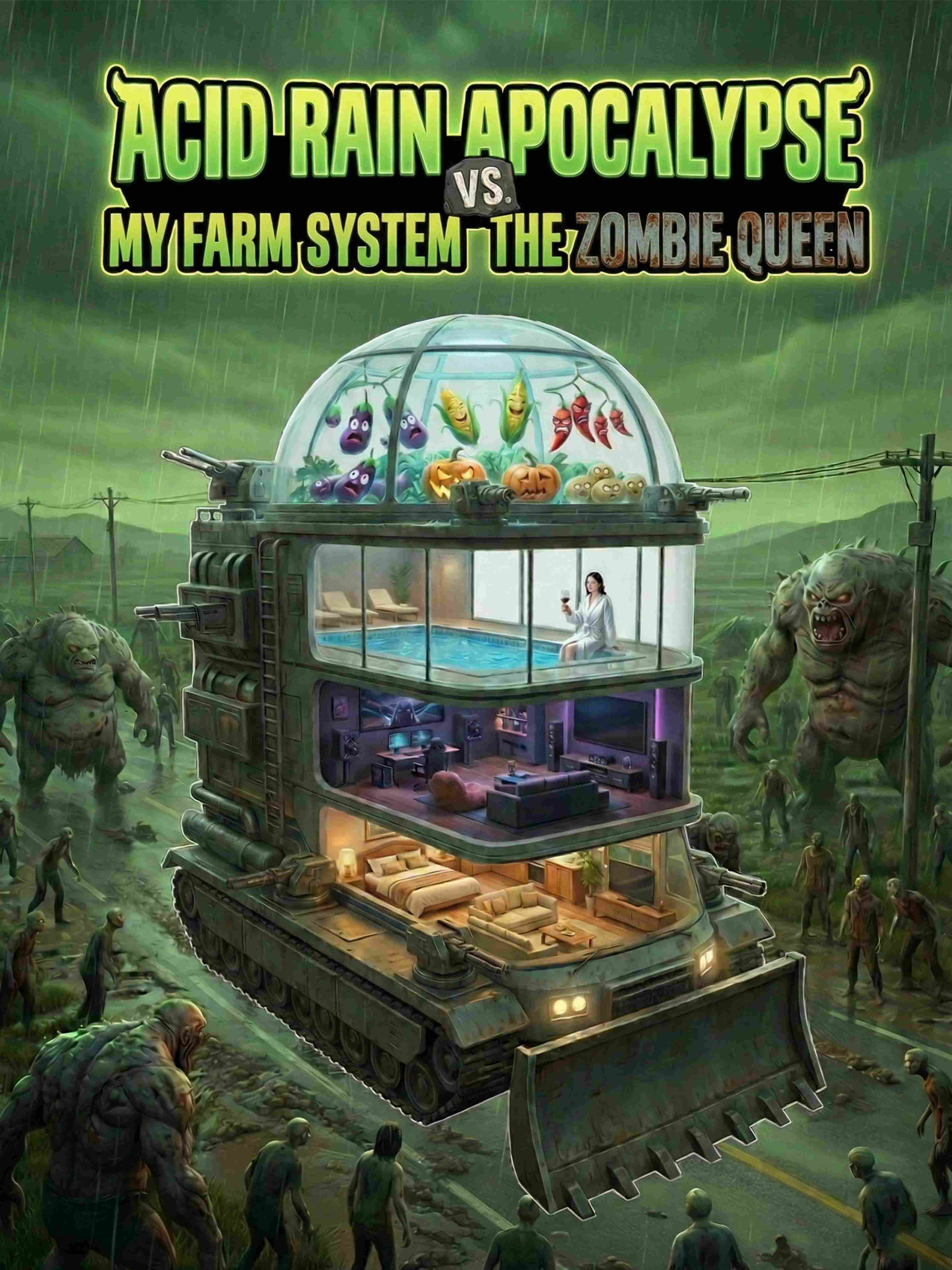 Acid Rain Apocalypse My Farm System Vs The Zombie Queen