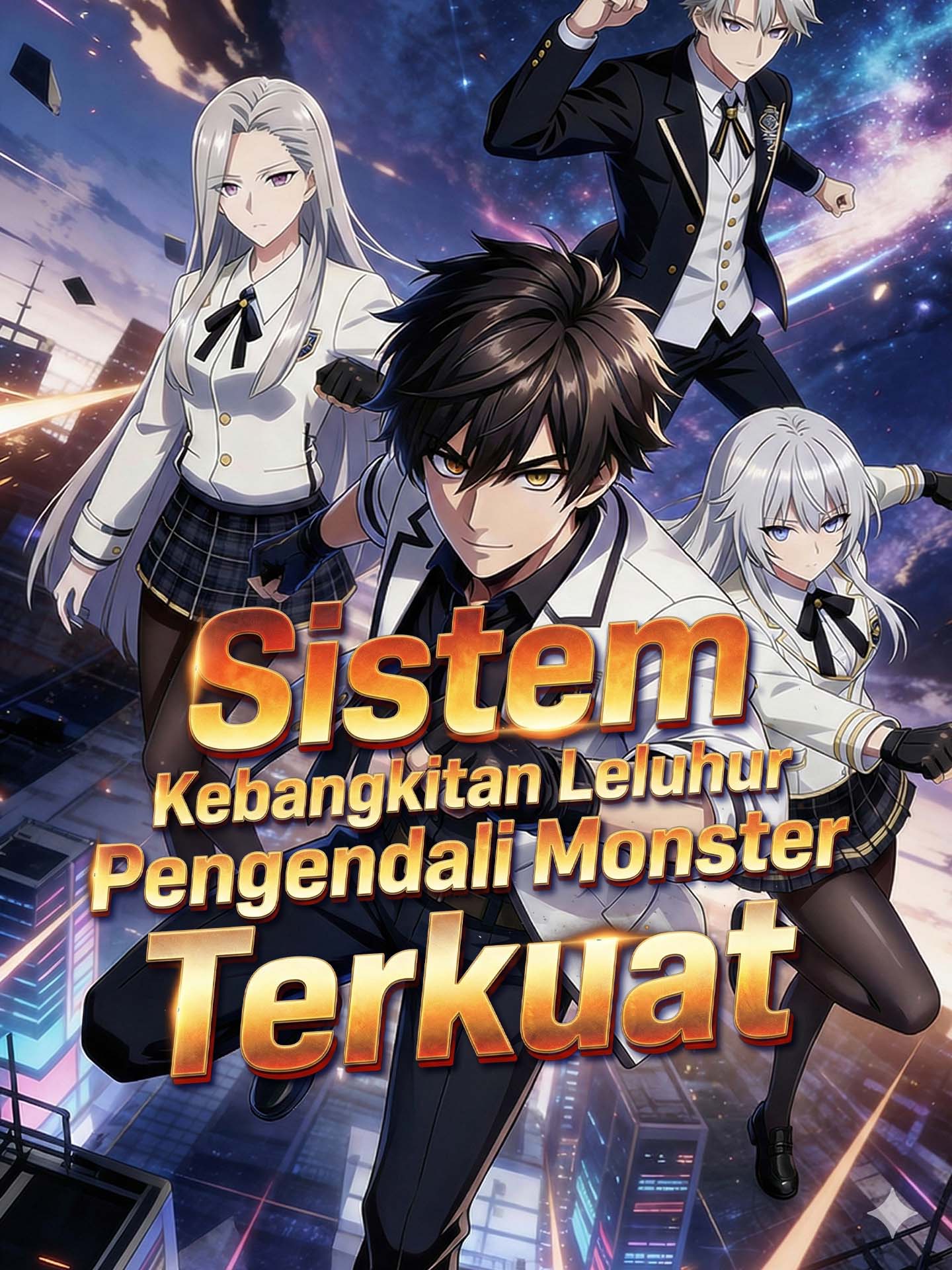 Poster Sistem Kebangkitan Leluhur Pengendali Monster Terkuat