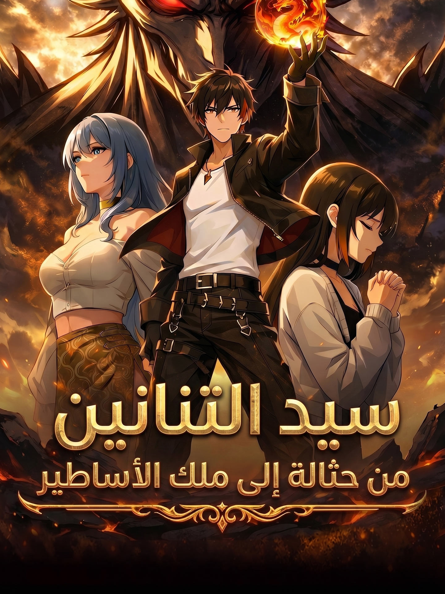 سيد التنانين: من حثالة إلى ملك الأساطير