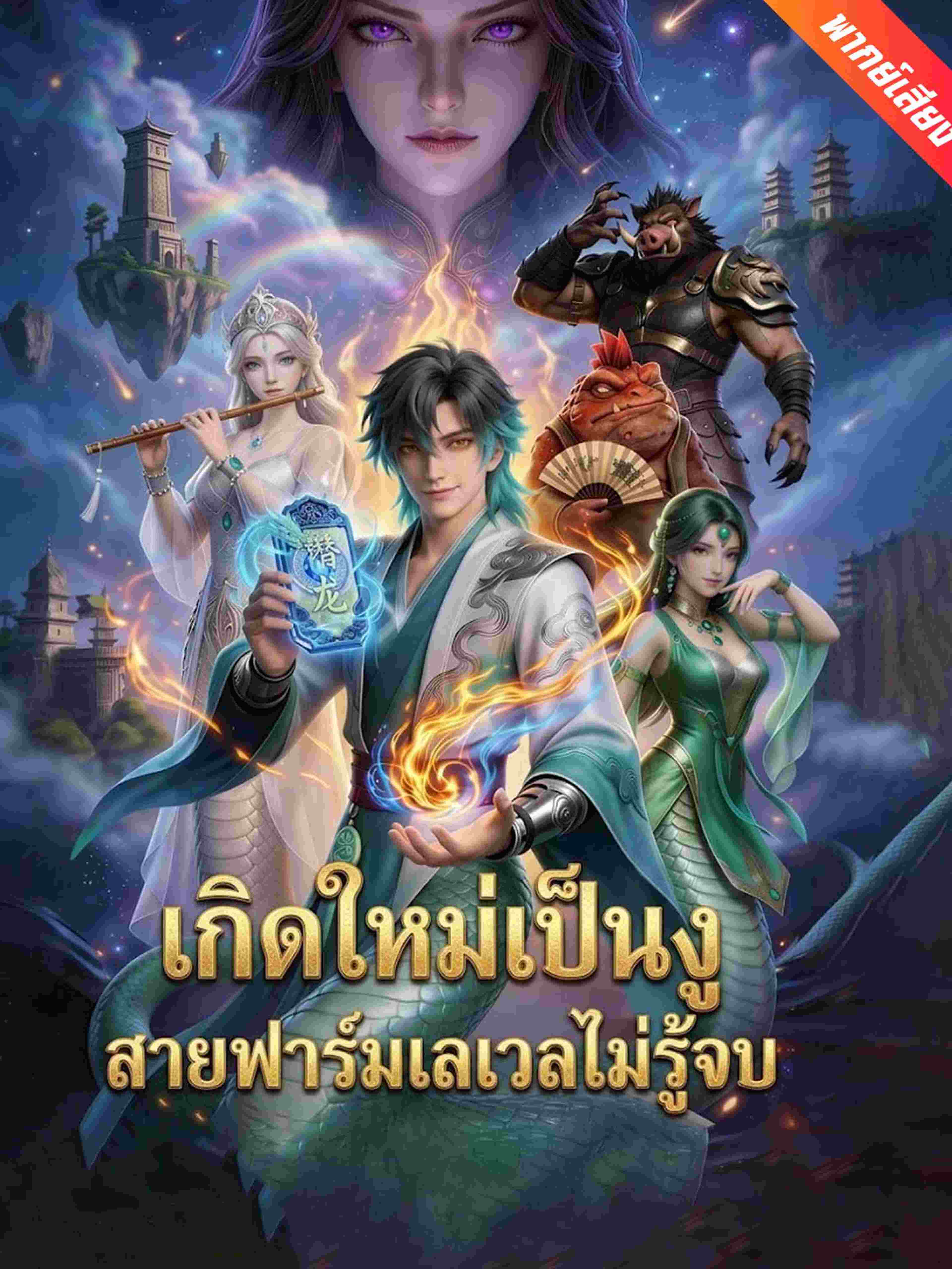 เกิดใหม่เป็นงู สายฟาร์มเลเวลไม่รู้จบ (พากย์เสียง)