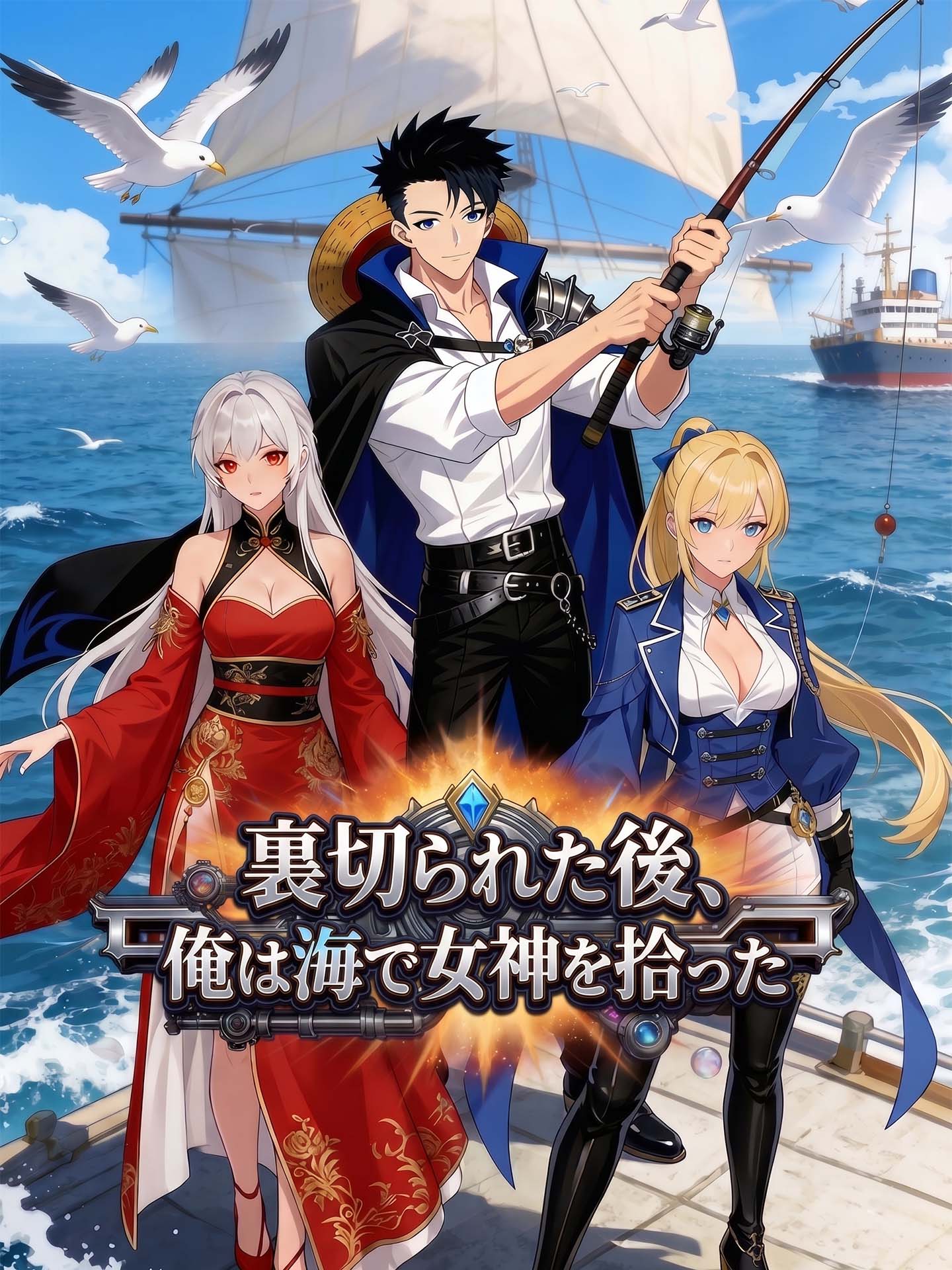 裏切られた後、俺は海で女神を拾った