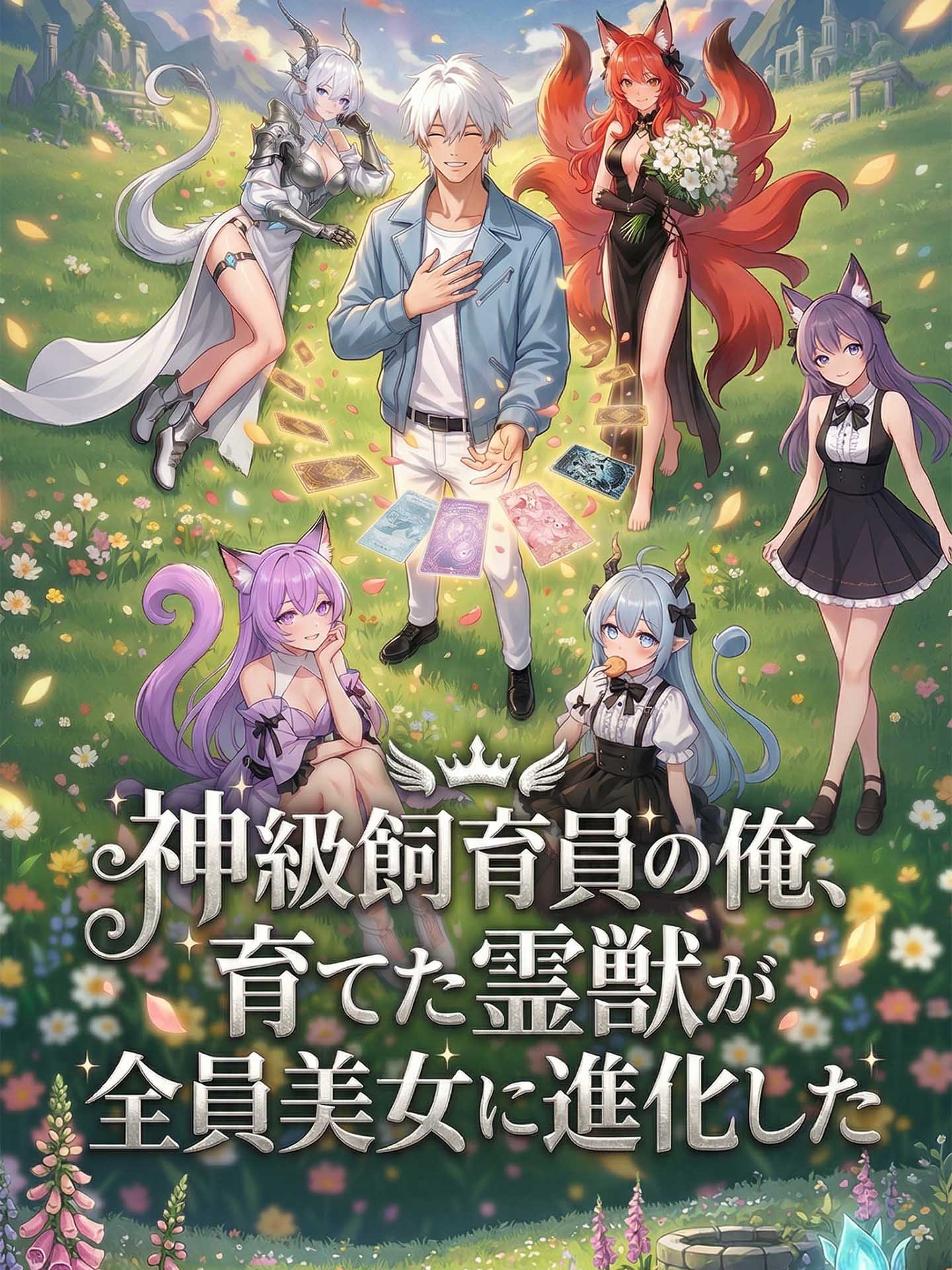 神級飼育員の俺、育てた霊獣が全員美女に進化した