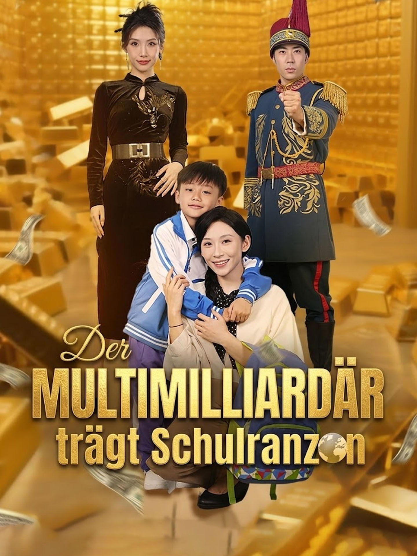 Der Multimilliardär trägt Schulranzen