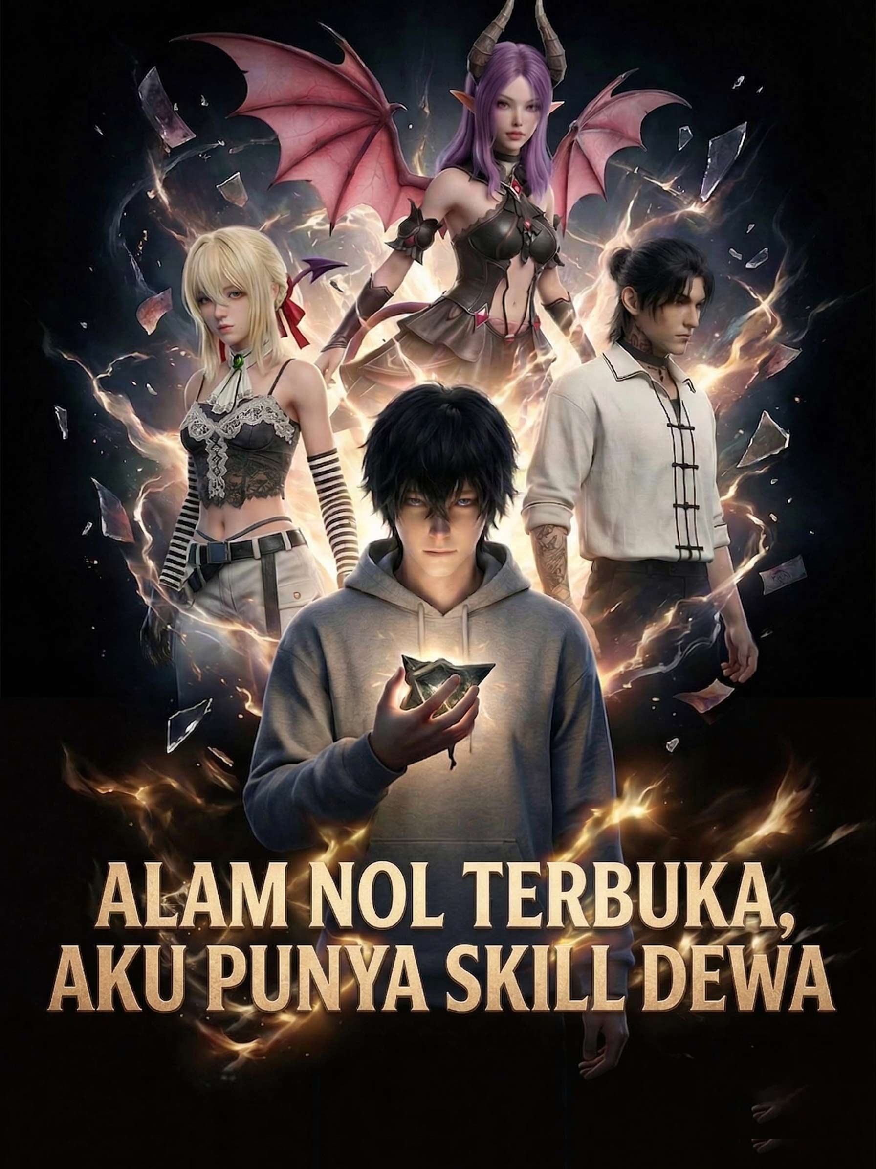 Poster Alam Nol Terbuka, Aku Punya Skill Dewa