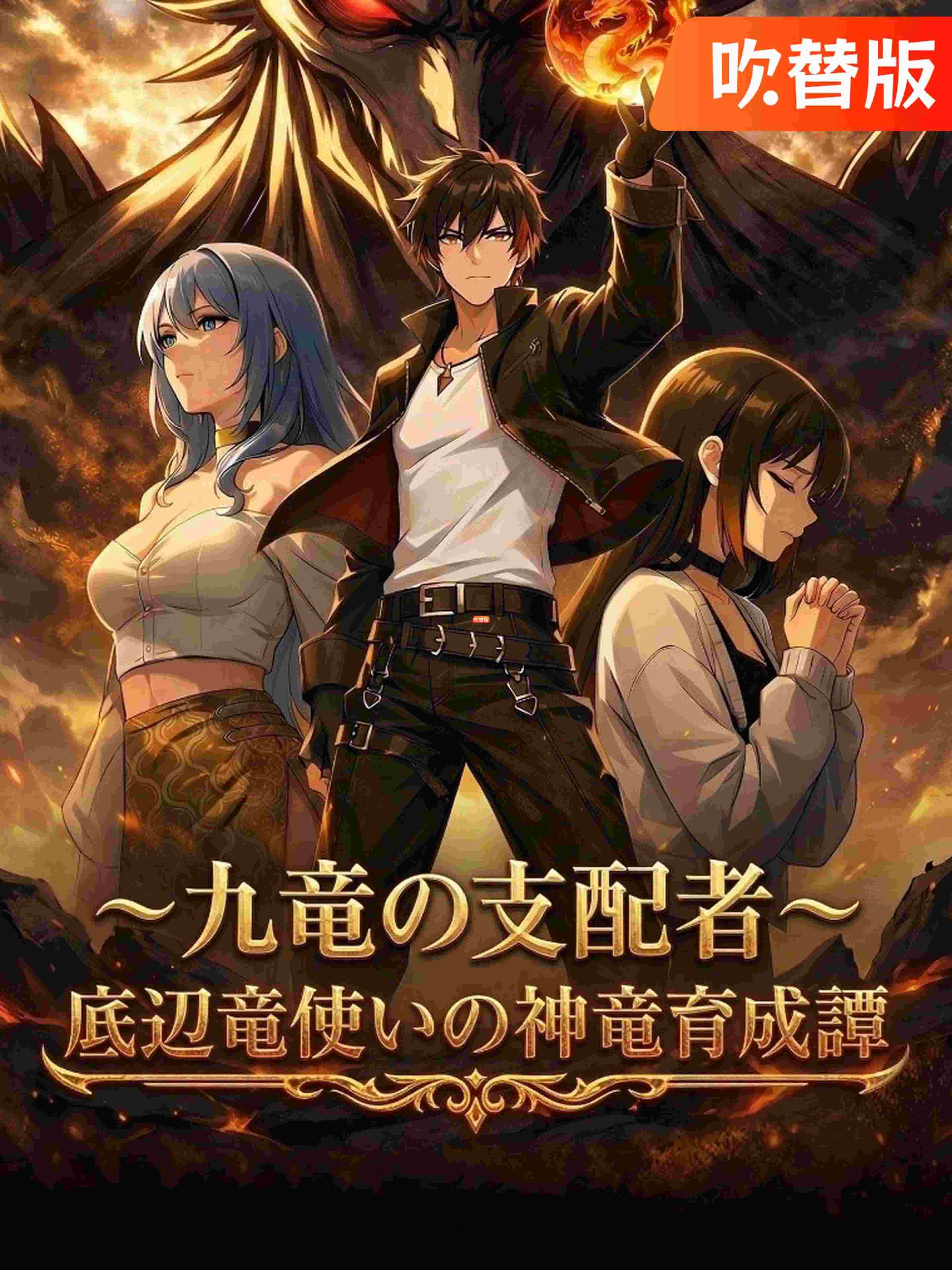 (吹替版)九竜の支配者〜底辺竜使いの神竜育成譚
