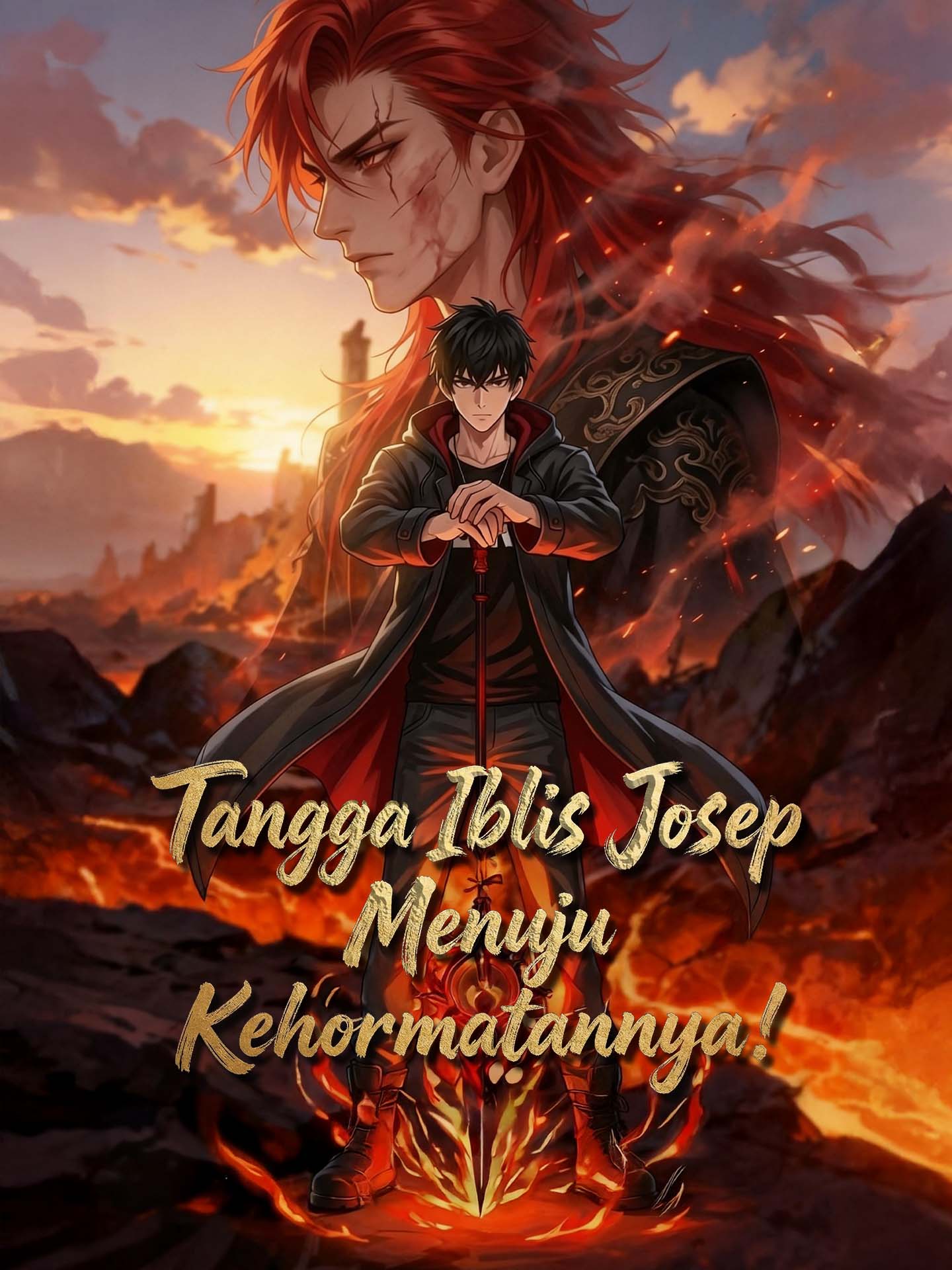Poster Tangga Iblis Josep Menuju Kehormatannya!