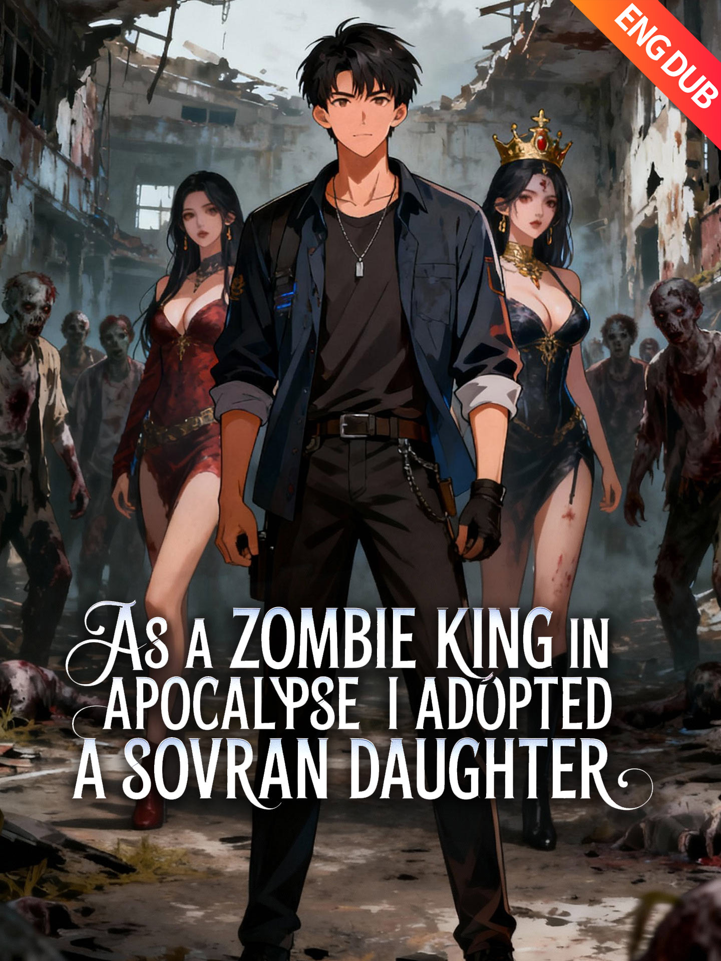 [ENG DUB] As a Zombie King in Apocalypse, I Adopted a Sovran Daughter