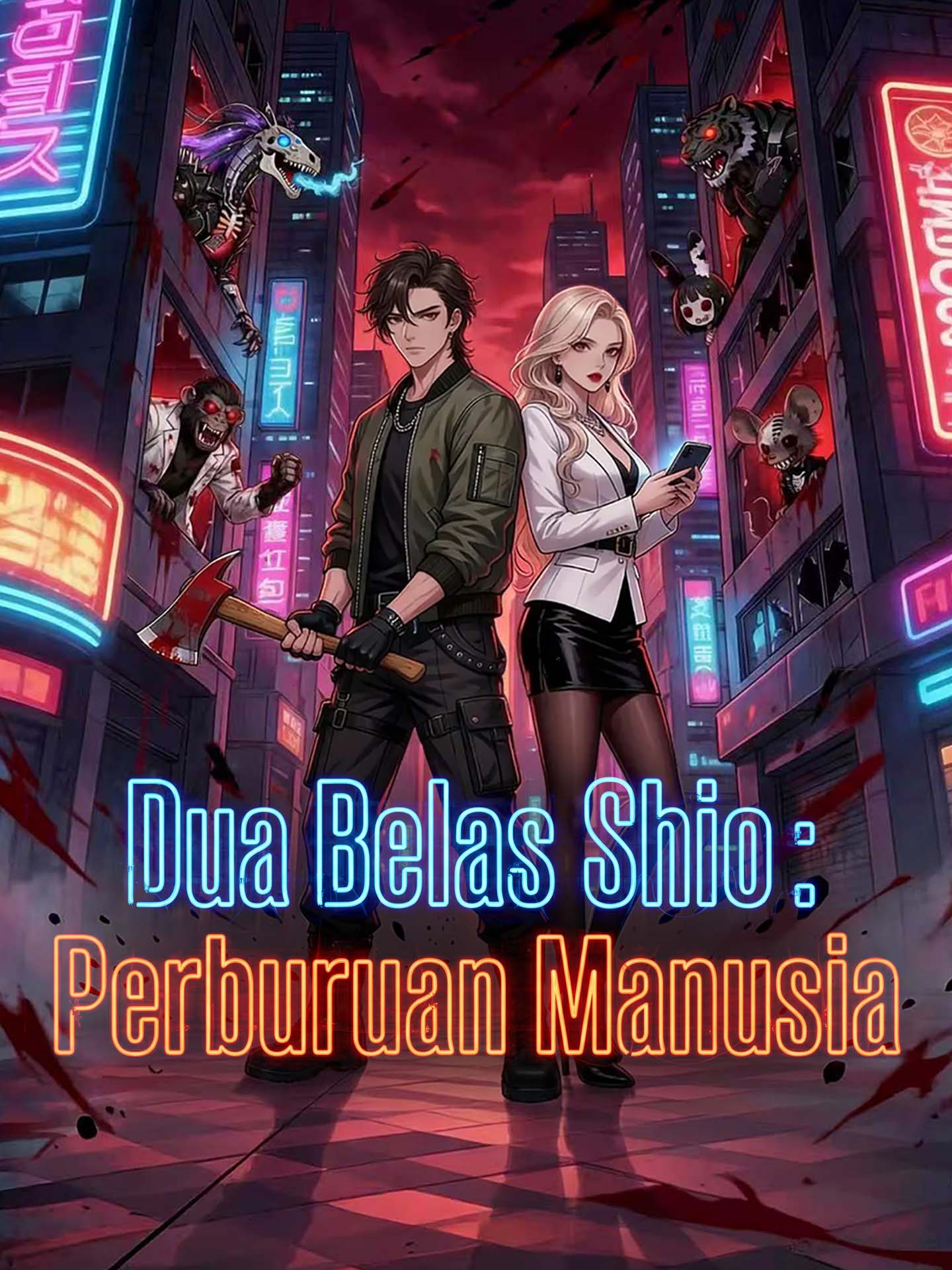 Poster Dua Belas Shio: Perburuan Manusia
