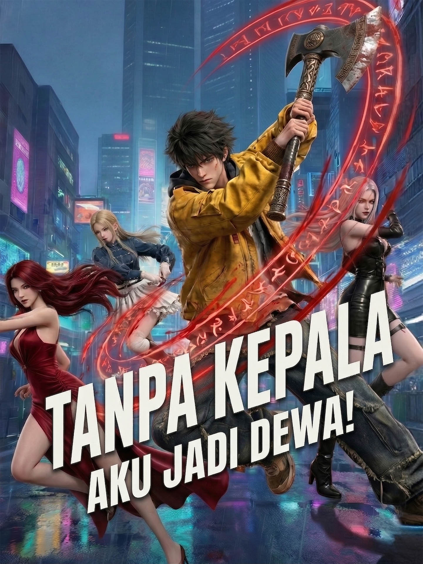 Poster Tanpa Kepala, Aku Jadi Dewa!