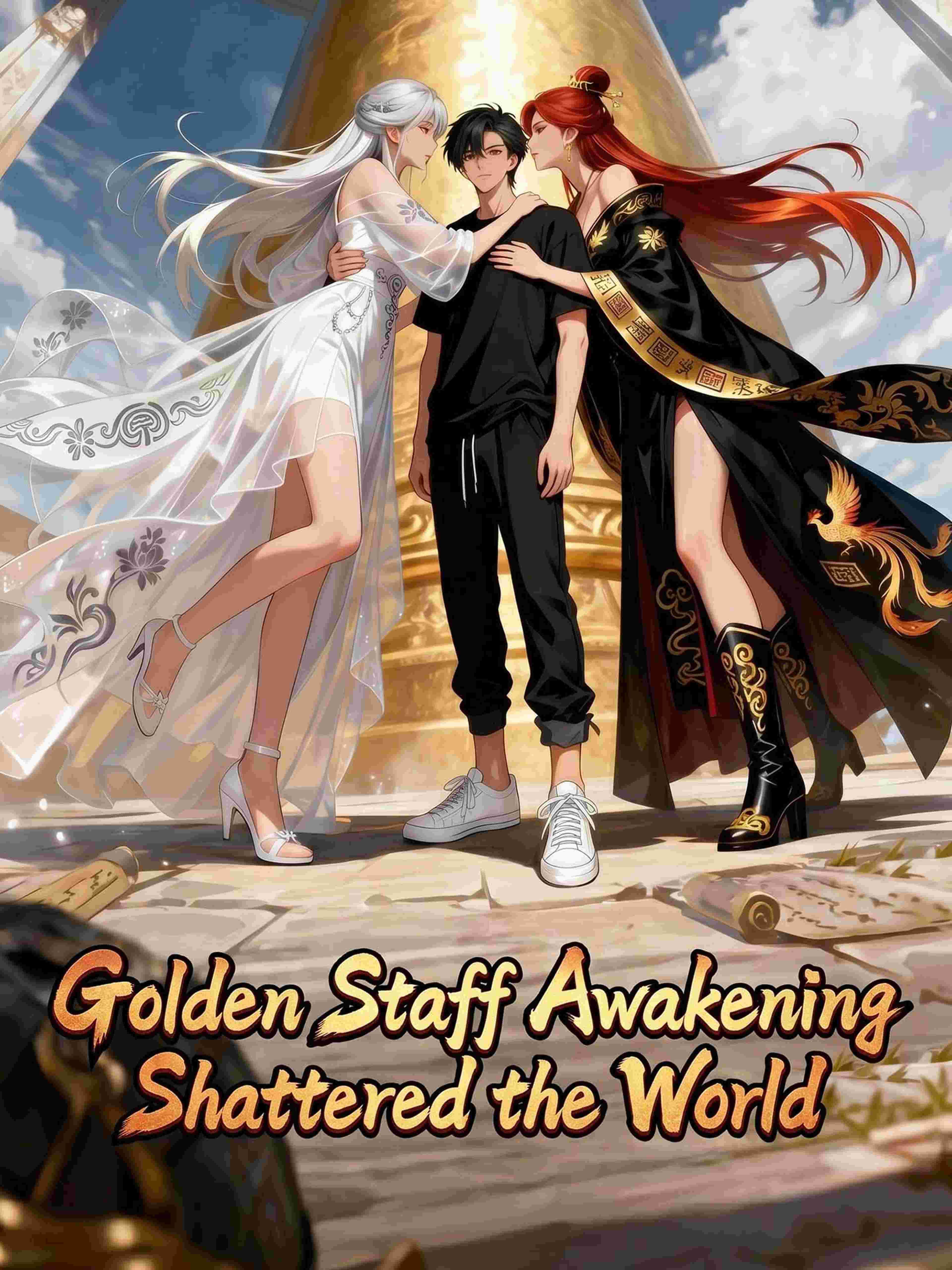 Golden Staff Awakening Shattered The World