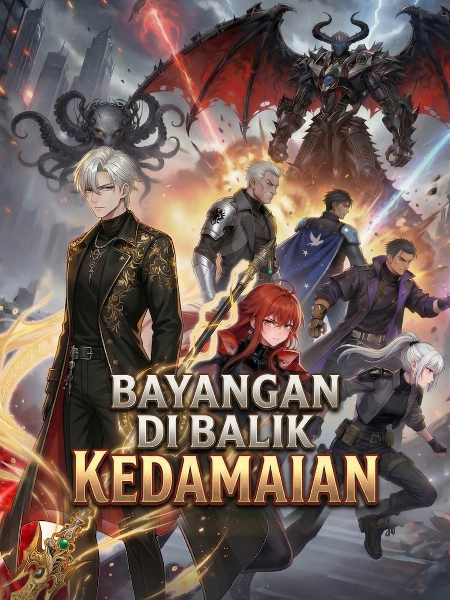 Poster ⁠Bayangan di Balik Kedamaian