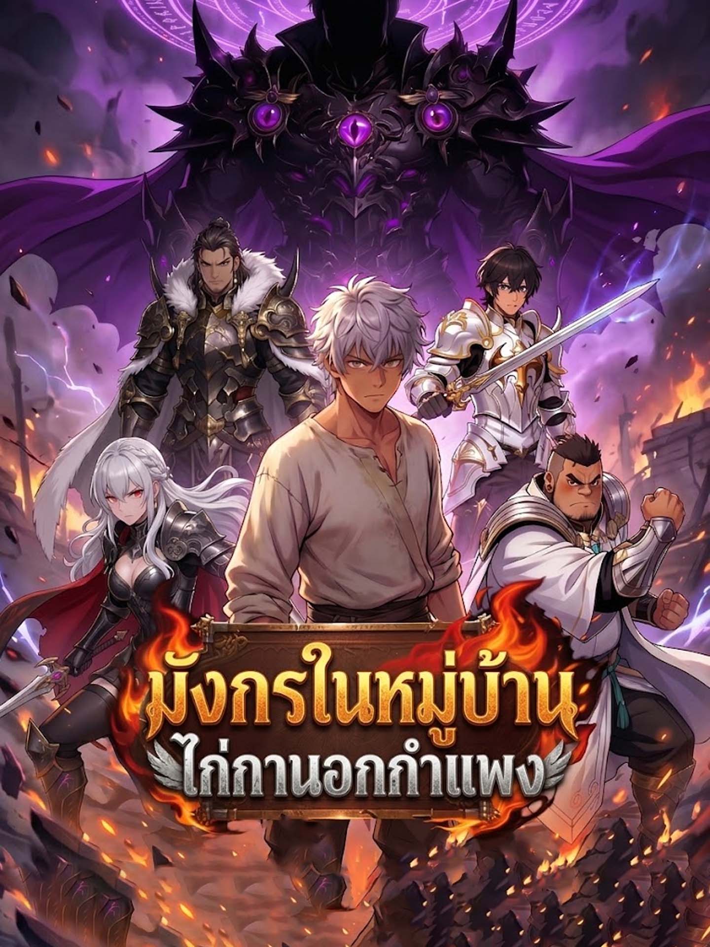 มังกรในหมู่บ้าน ไก่กานอกกำแพง