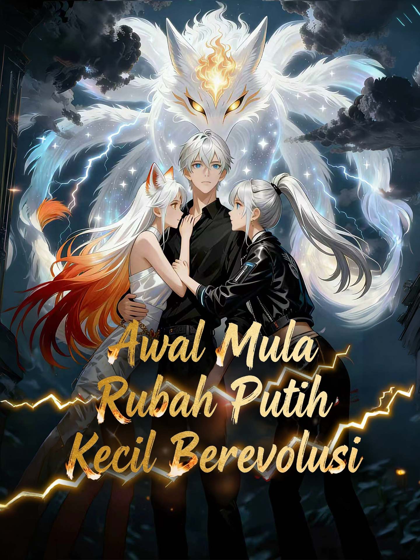 Poster Awal Mula Rubah Putih Kecil Berevolusi